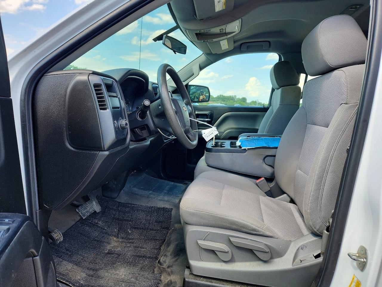 2014 Chevrolet Silverado C1500 White vin: 1GCRCPEH1EZ152216