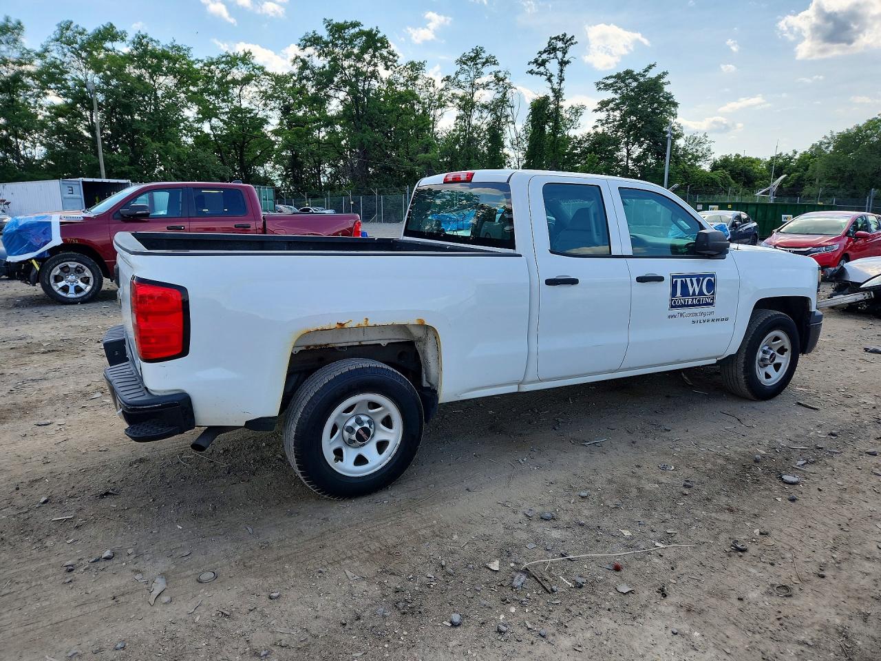 2014 Chevrolet Silverado C1500 White vin: 1GCRCPEH1EZ152216