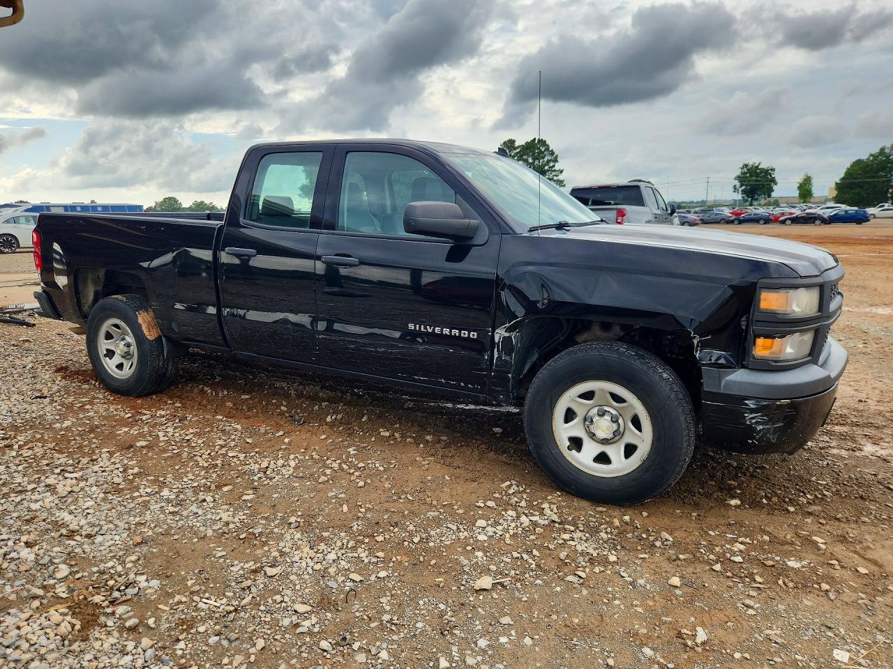 2014 Chevrolet Silverado C1500 Black vin: 1GCRCPEH1EZ210518