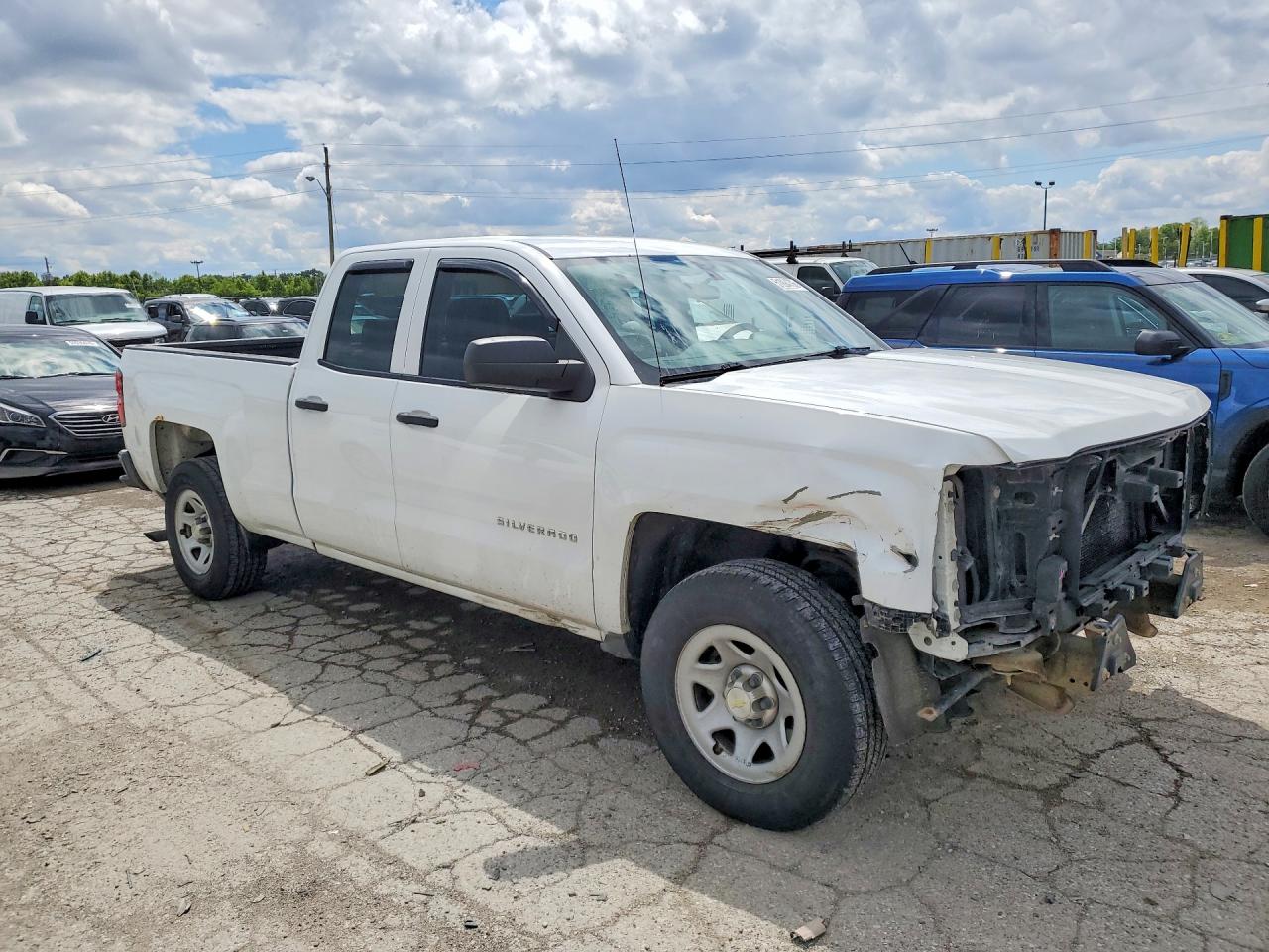 2014 Chevrolet Silverado C1500 White vin: 1GCRCPEH1EZ345627