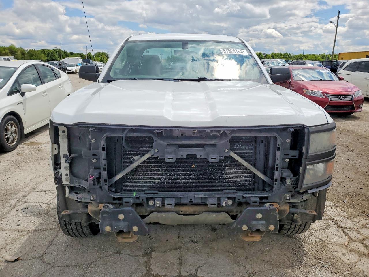 2014 Chevrolet Silverado C1500 White vin: 1GCRCPEH1EZ345627