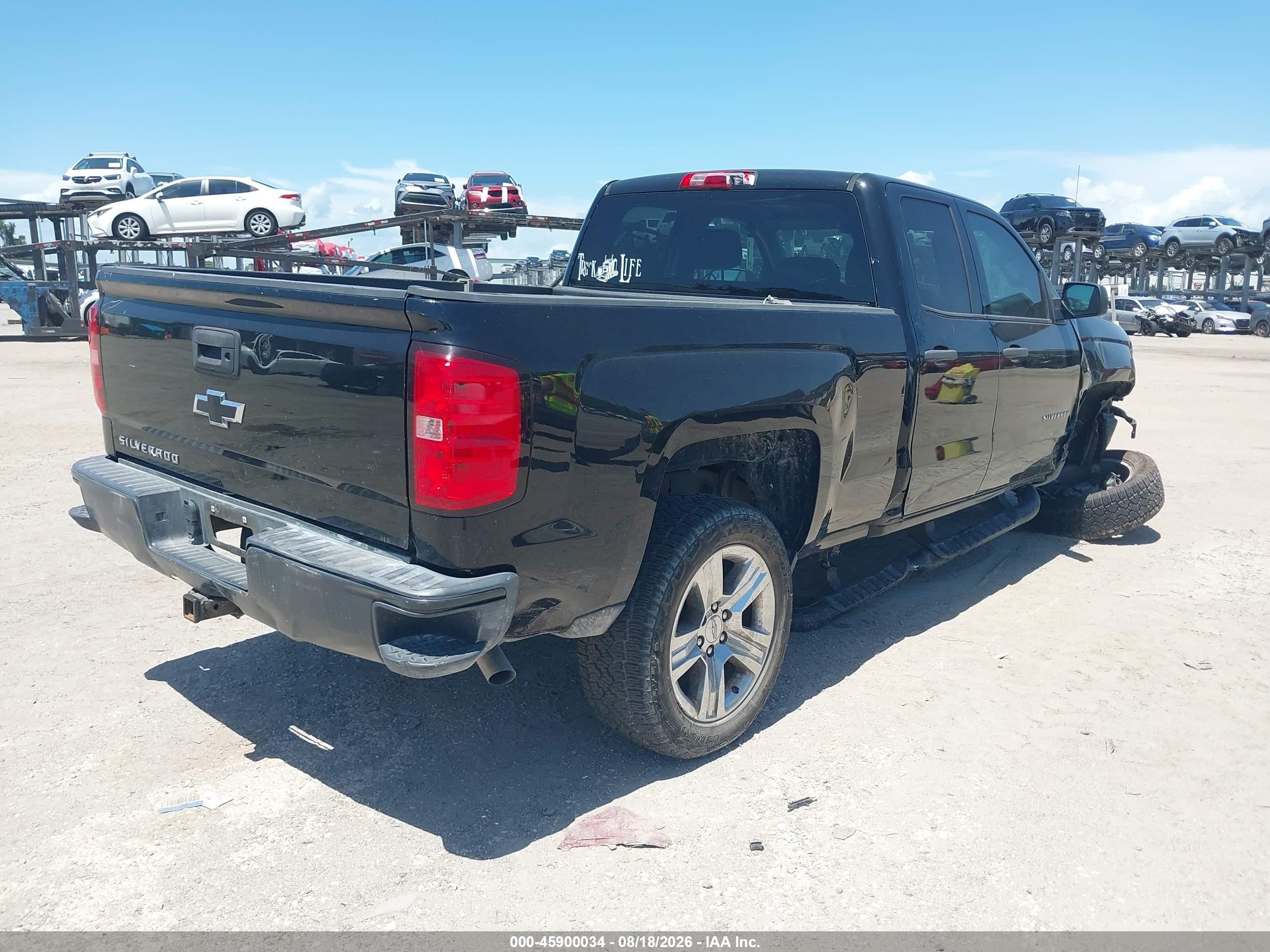 2015 Chevrolet Silverado 1500 Work Truck Black vin: 1GCRCPEH1FZ403270