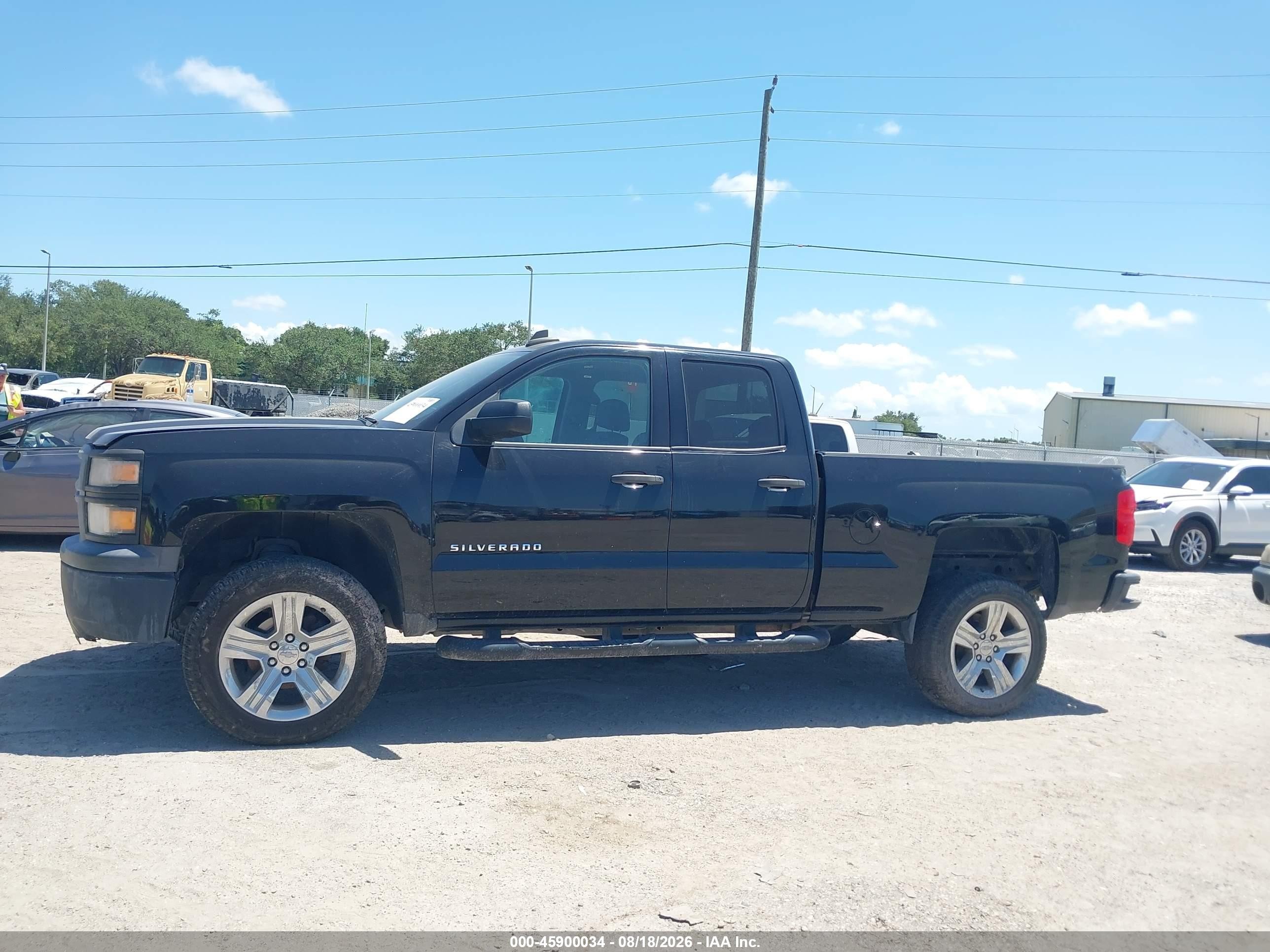 2015 Chevrolet Silverado 1500 Work Truck Black vin: 1GCRCPEH1FZ403270