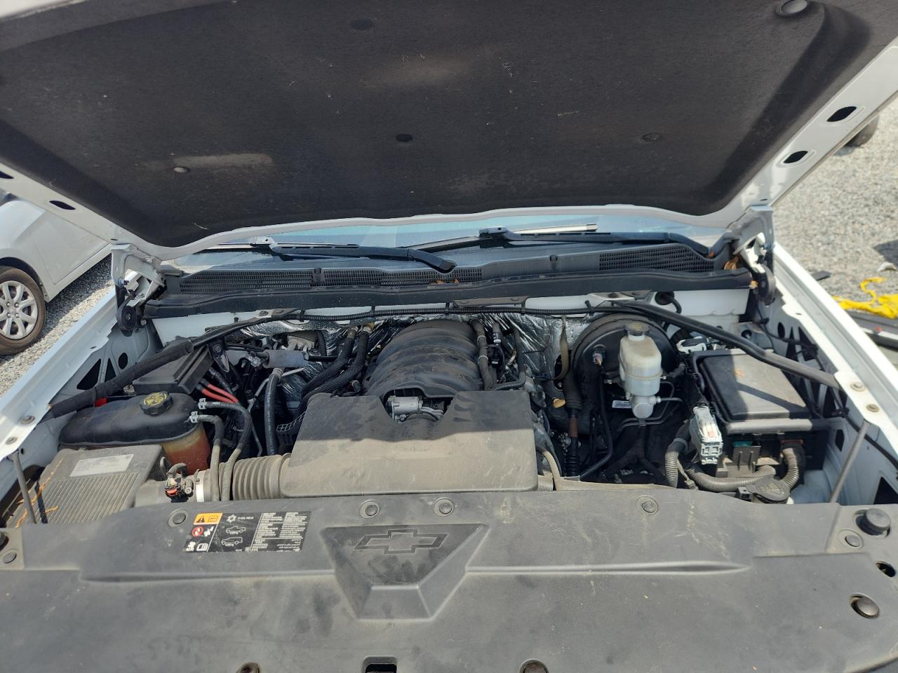 2015 Chevrolet Silverado C1500 Белый vin: 1GCRCPEH1FZ404676