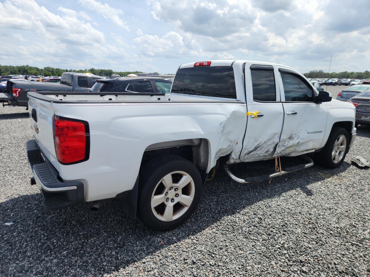2015 Chevrolet Silverado C1500 Белый vin: 1GCRCPEH1FZ404676