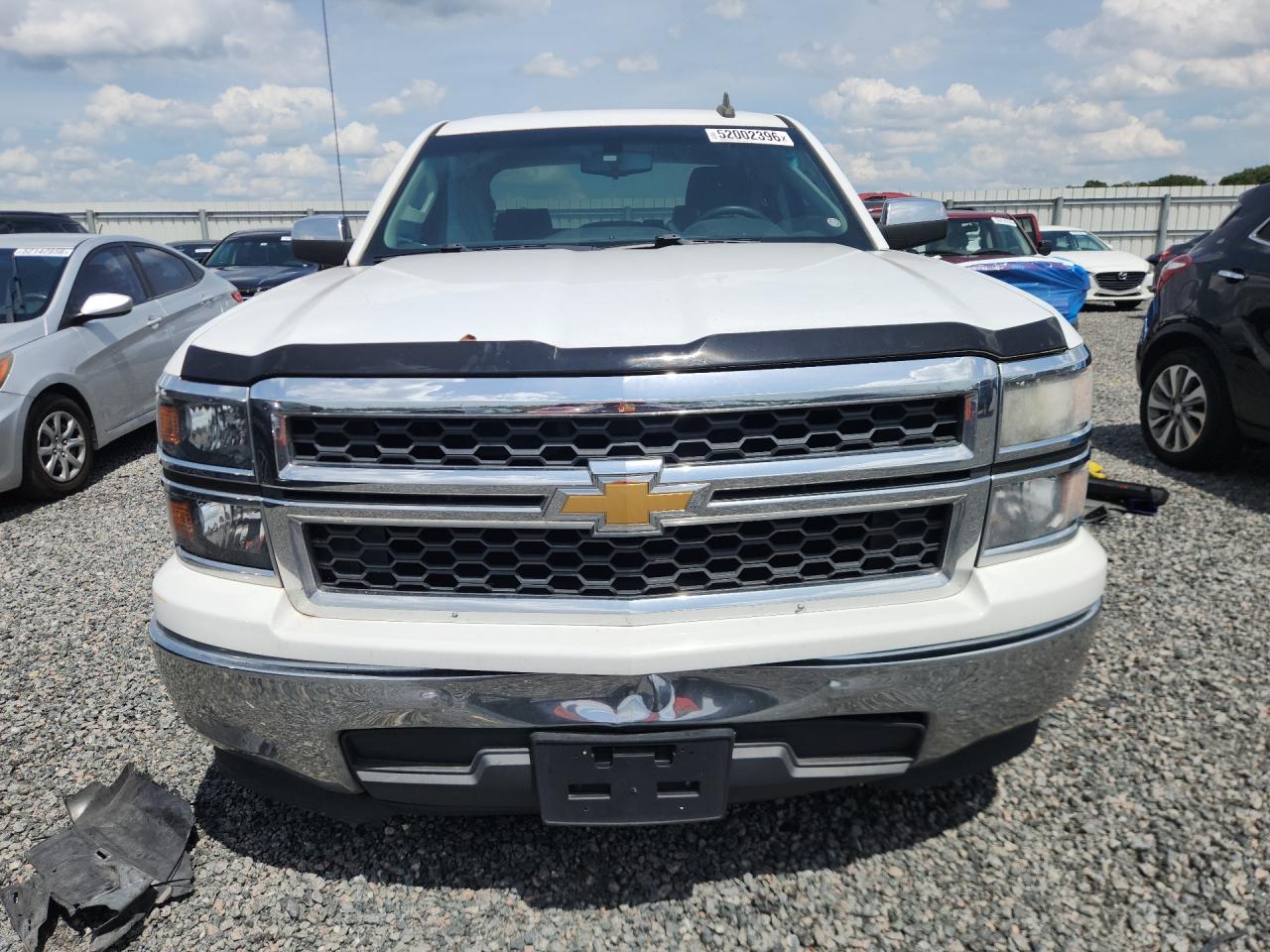 2015 Chevrolet Silverado C1500 Белый vin: 1GCRCPEH1FZ404676