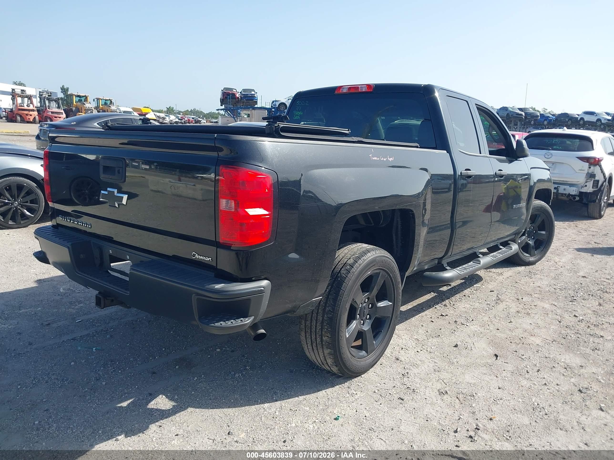 2015 Chevrolet Silverado 1500 Work Truck Black vin: 1GCRCPEH1FZ417217