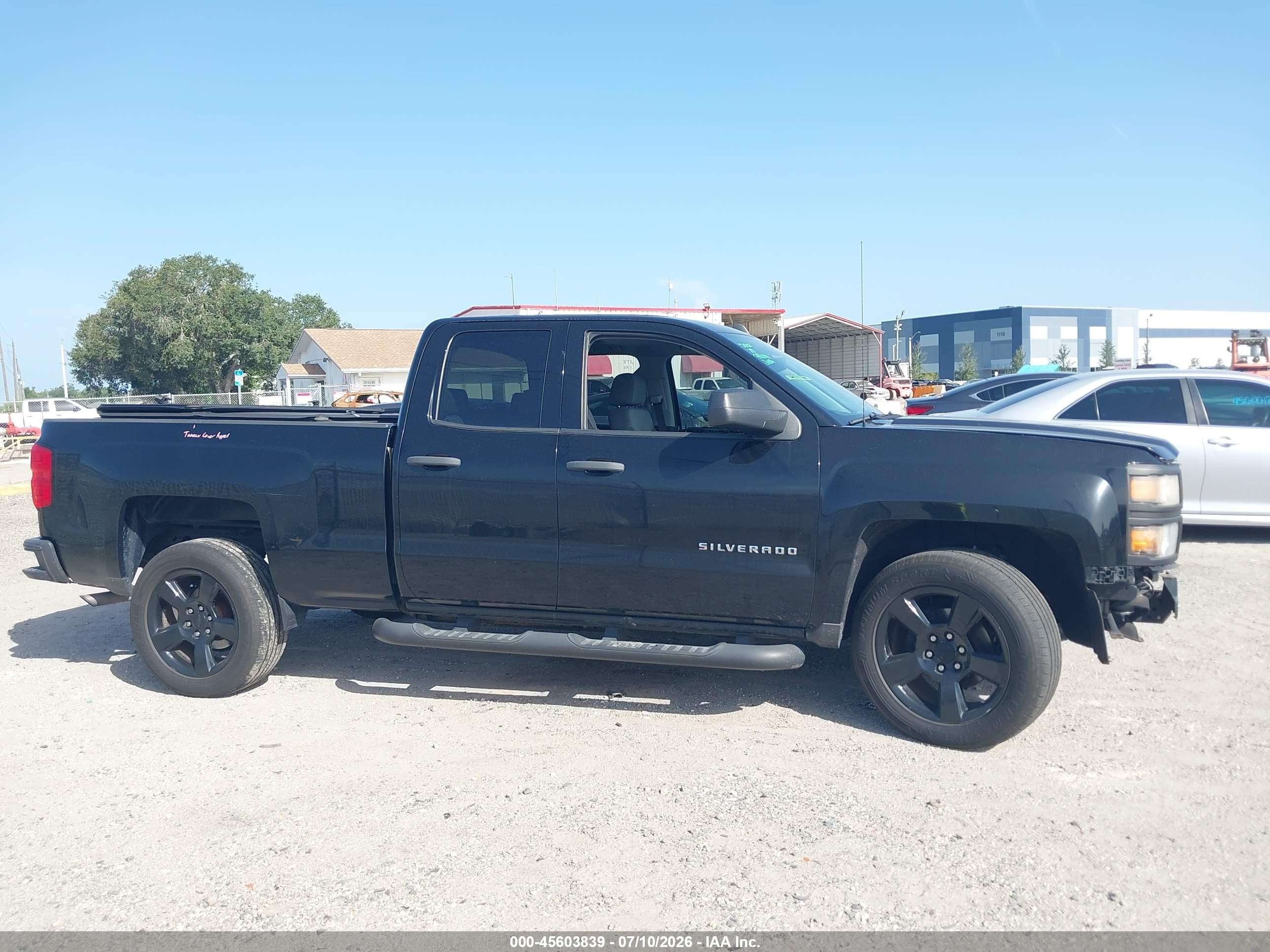 2015 Chevrolet Silverado 1500 Work Truck Black vin: 1GCRCPEH1FZ417217
