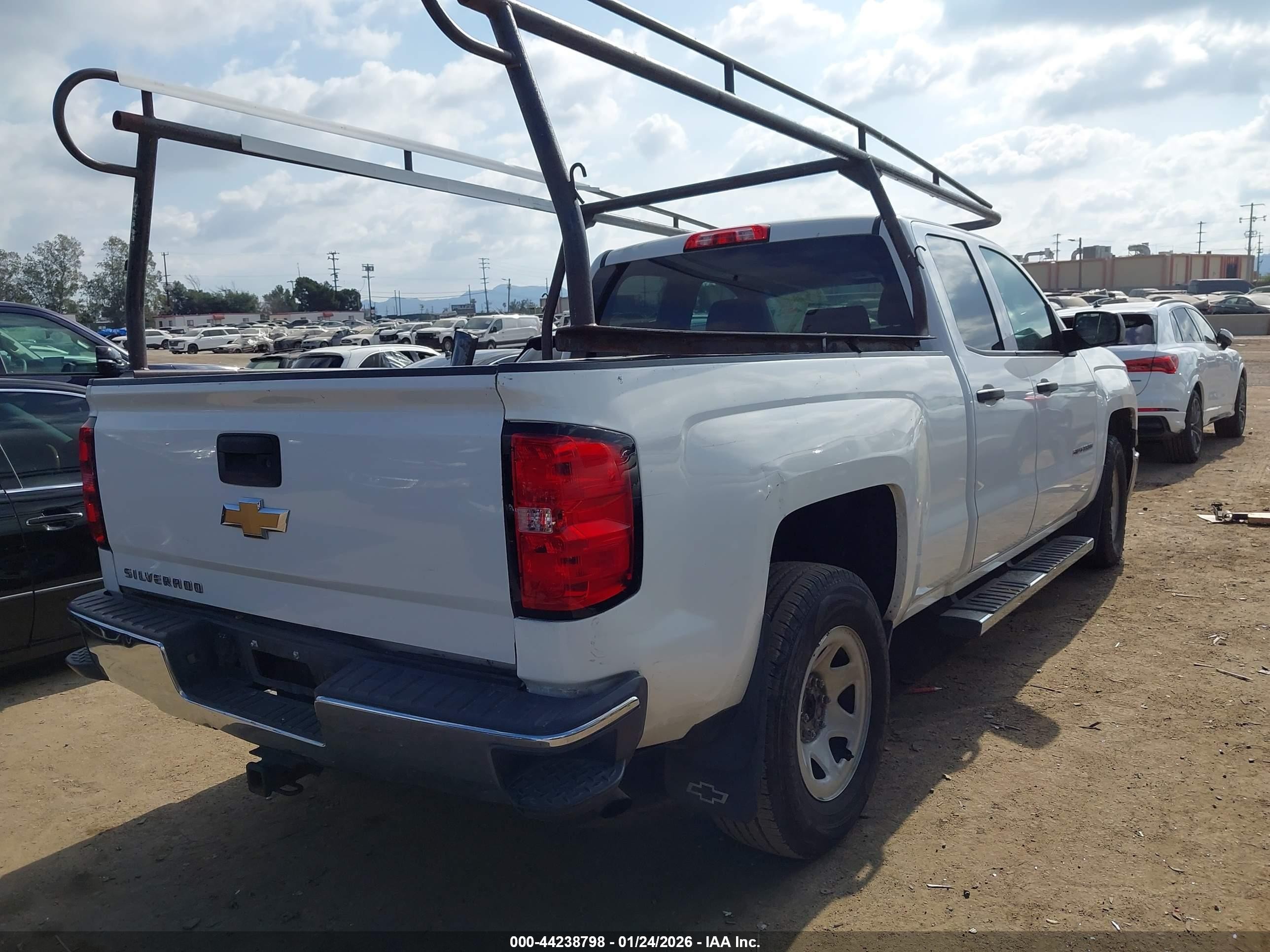 2014 Chevrolet Silverado 1500 Work Truck 1wt White vin: 1GCRCPEH2EZ157912