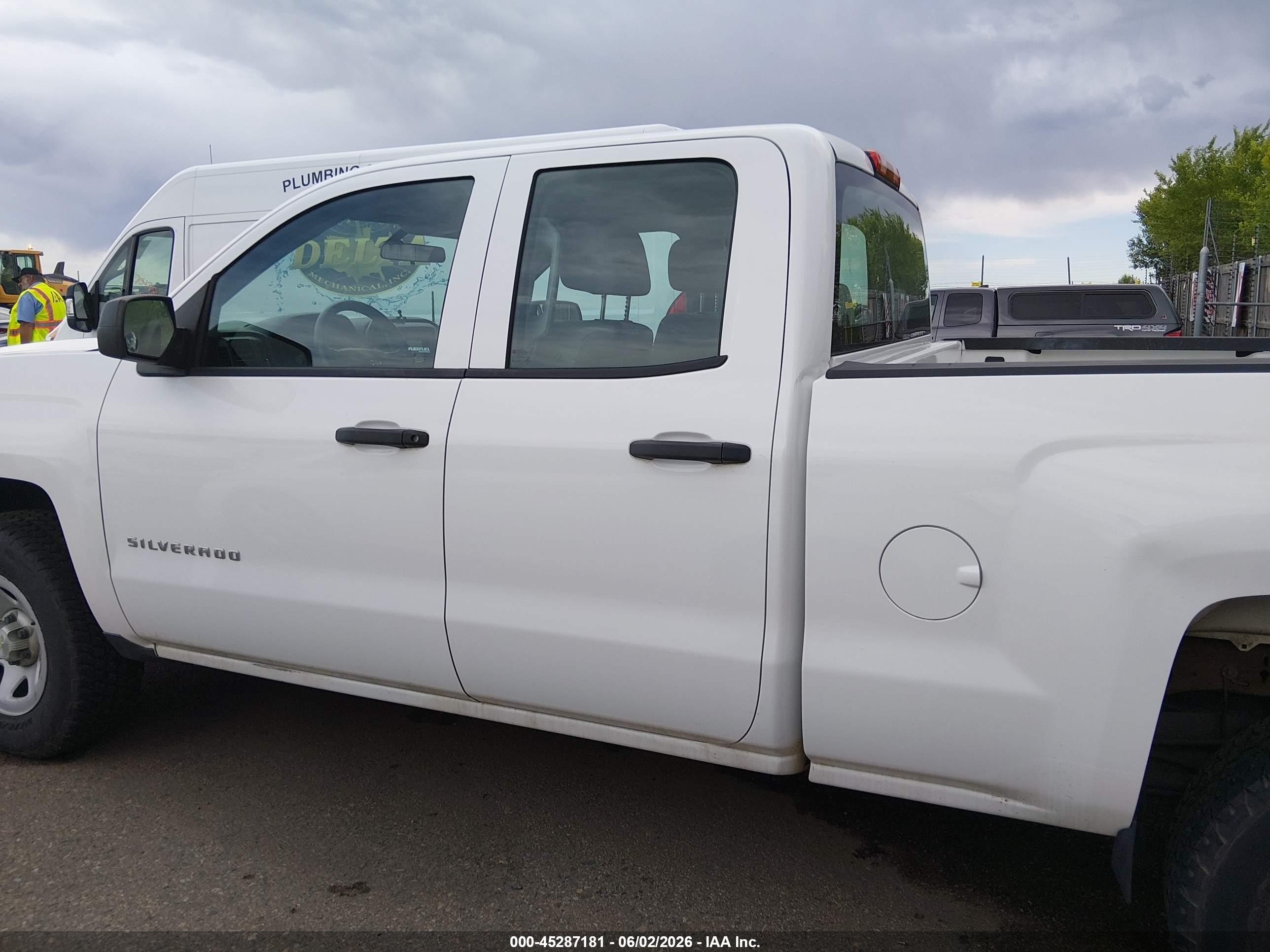 2014 Chevrolet Silverado 1500 Work Truck 1wt Белый vin: 1GCRCPEH2EZ231152