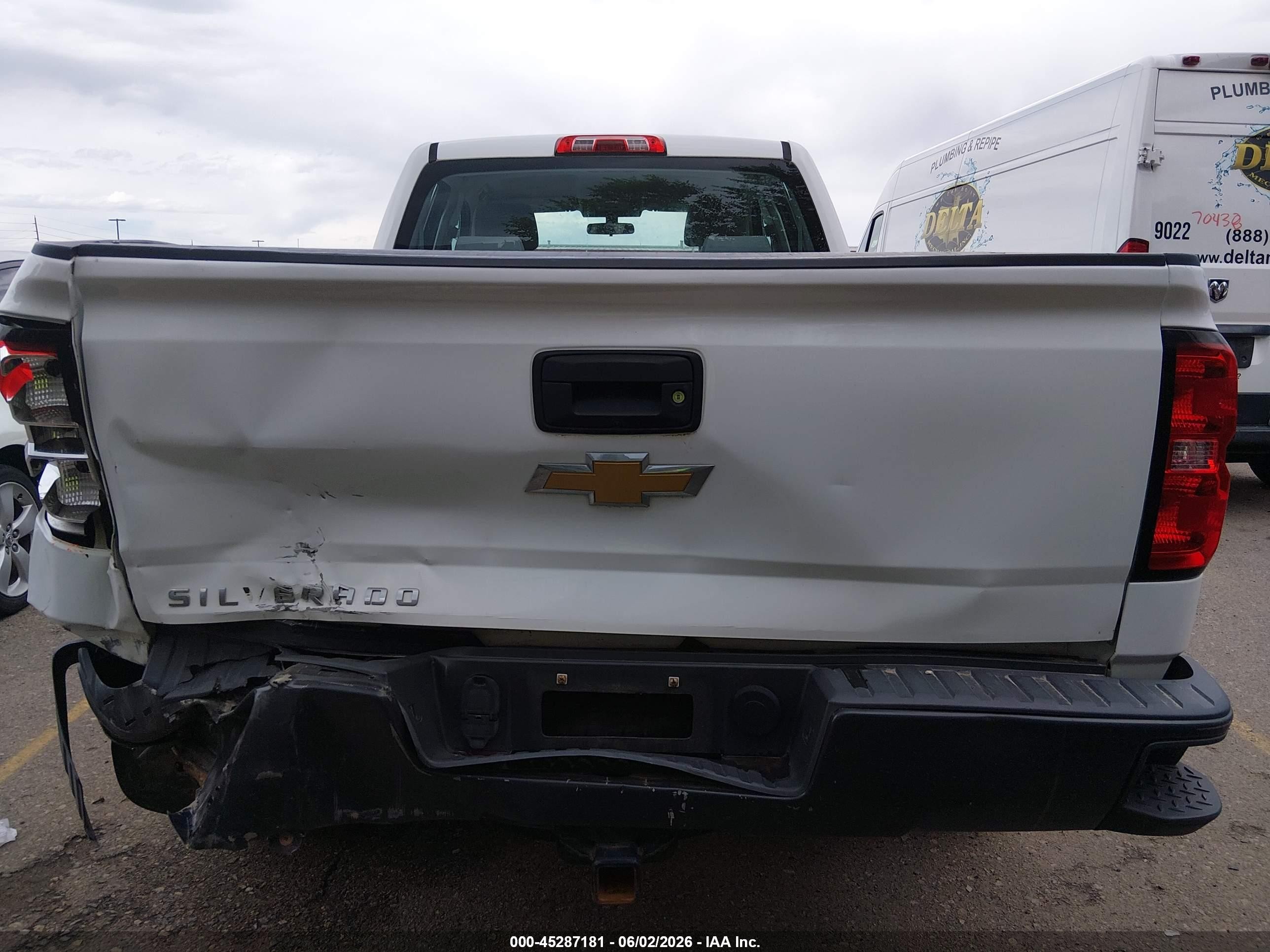 2014 Chevrolet Silverado 1500 Work Truck 1wt Белый vin: 1GCRCPEH2EZ231152