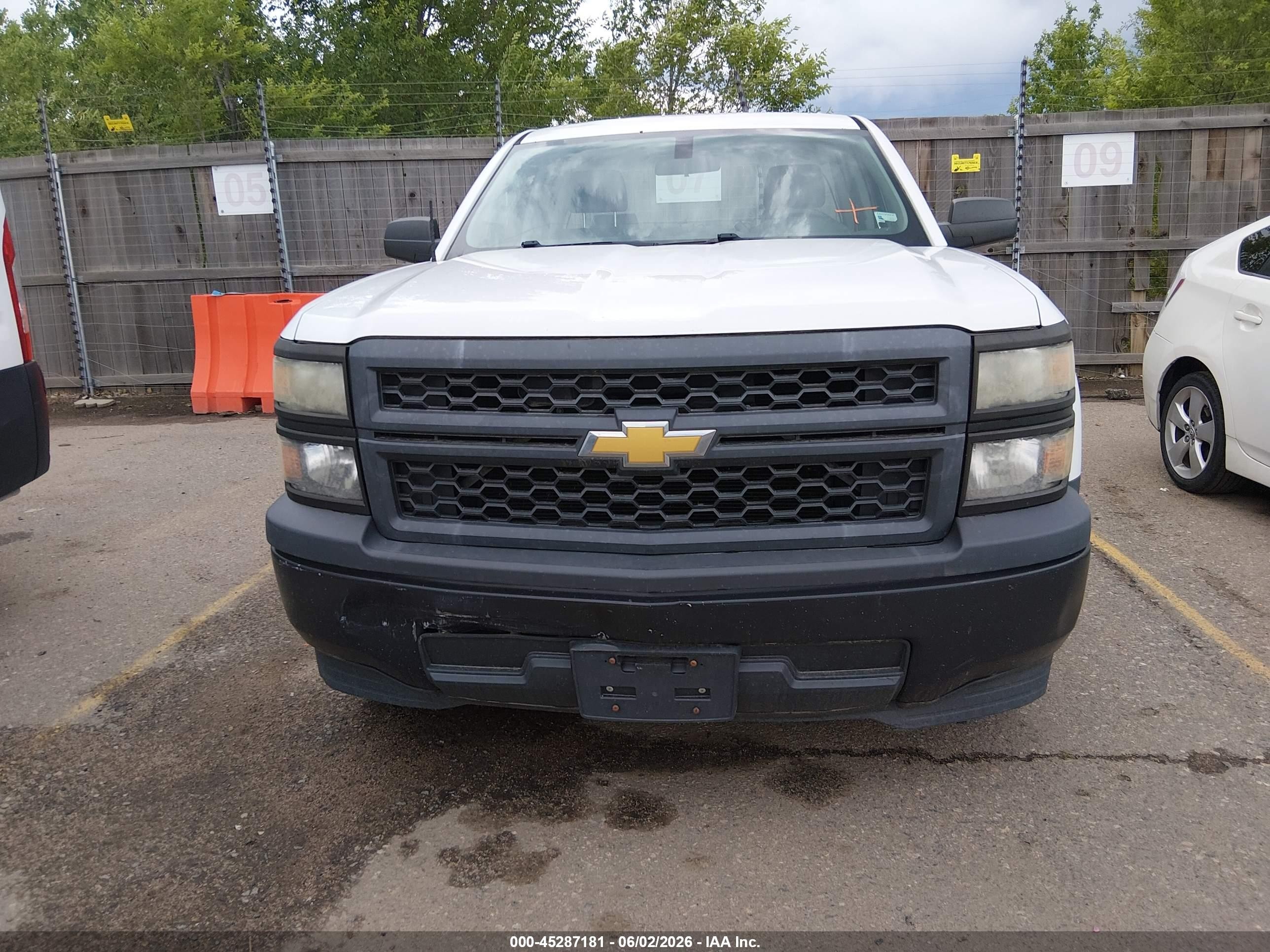 2014 Chevrolet Silverado 1500 Work Truck 1wt Белый vin: 1GCRCPEH2EZ231152