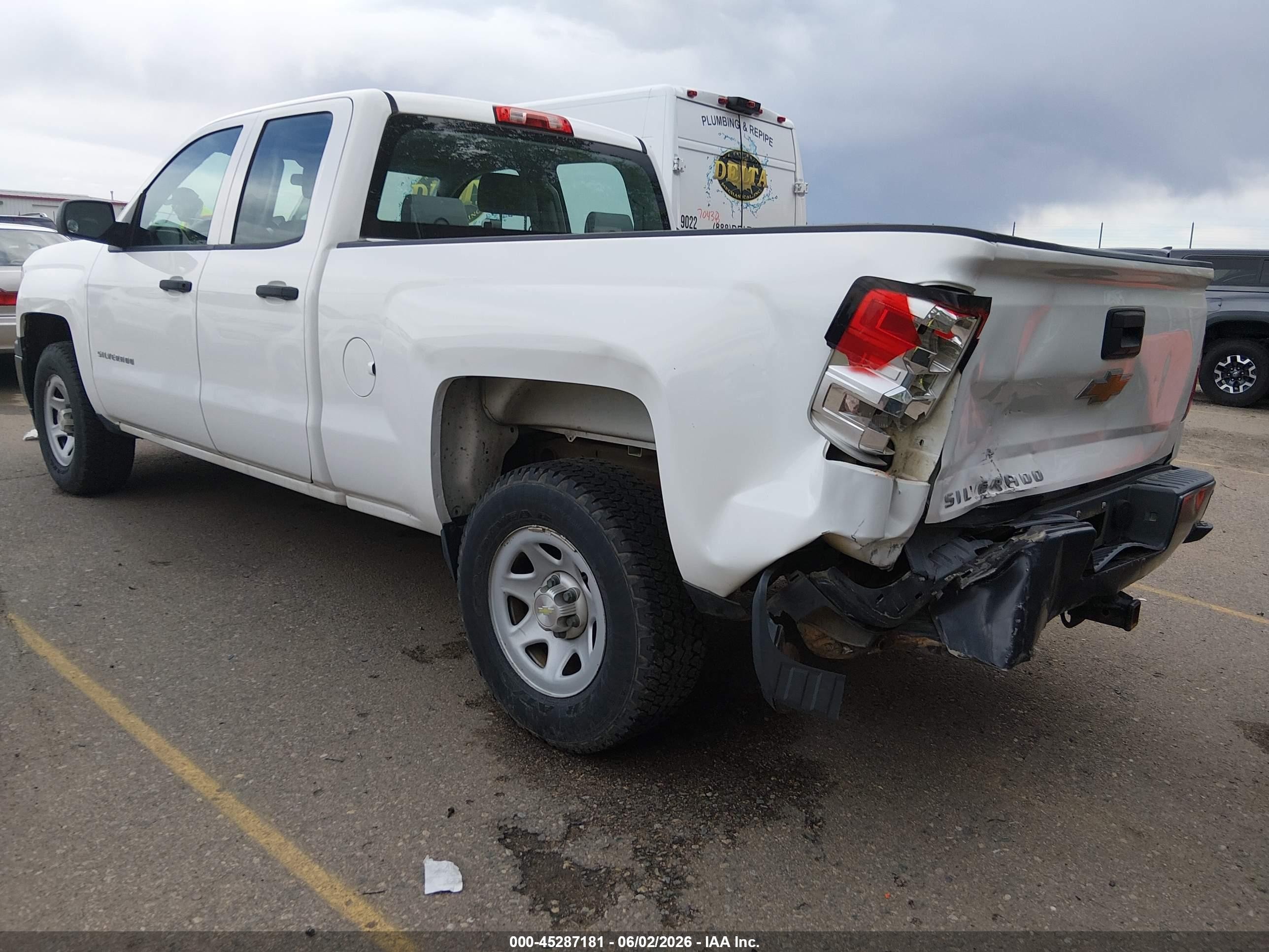 2014 Chevrolet Silverado 1500 Work Truck 1wt Белый vin: 1GCRCPEH2EZ231152
