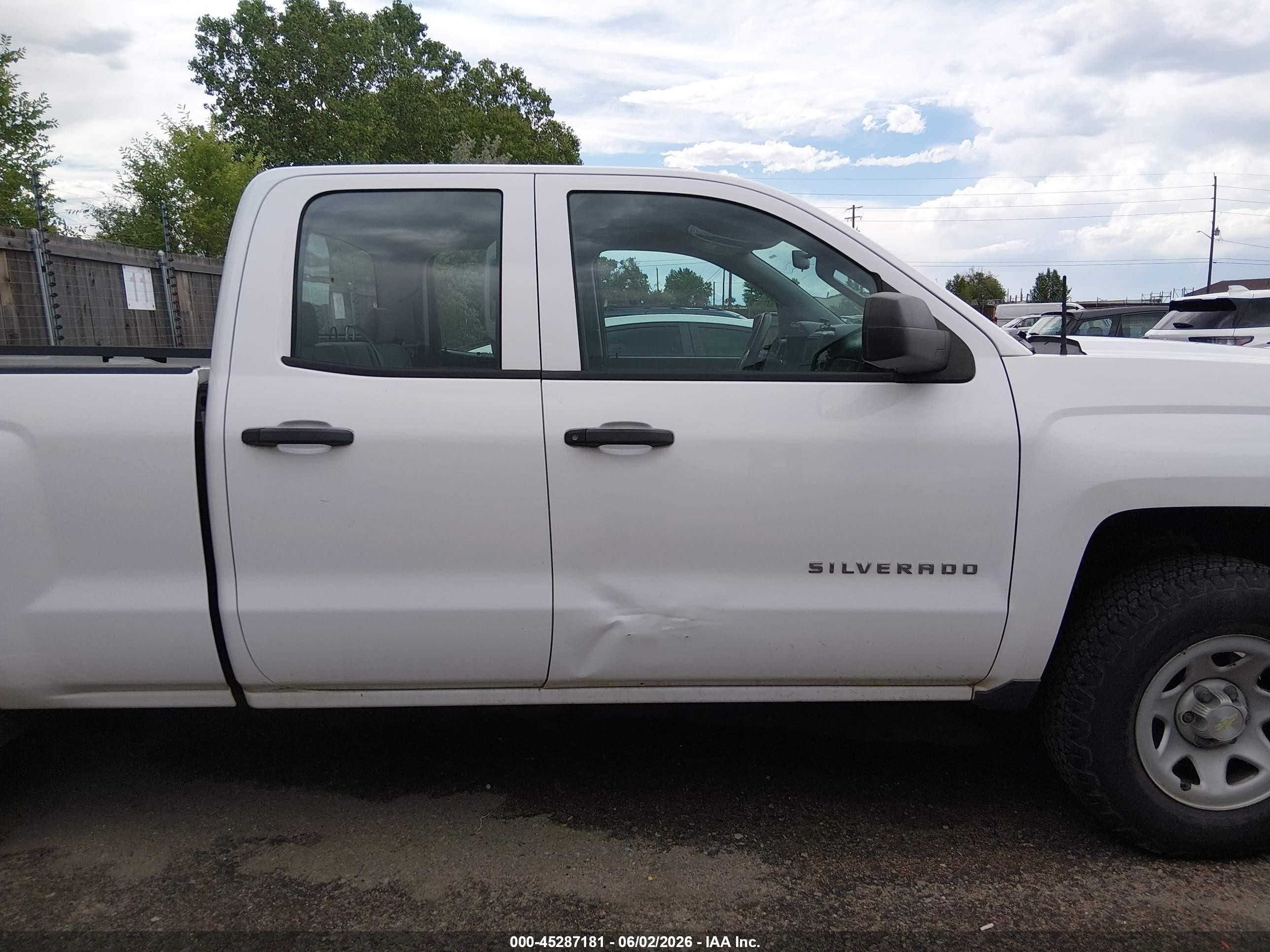 2014 Chevrolet Silverado 1500 Work Truck 1wt Белый vin: 1GCRCPEH2EZ231152