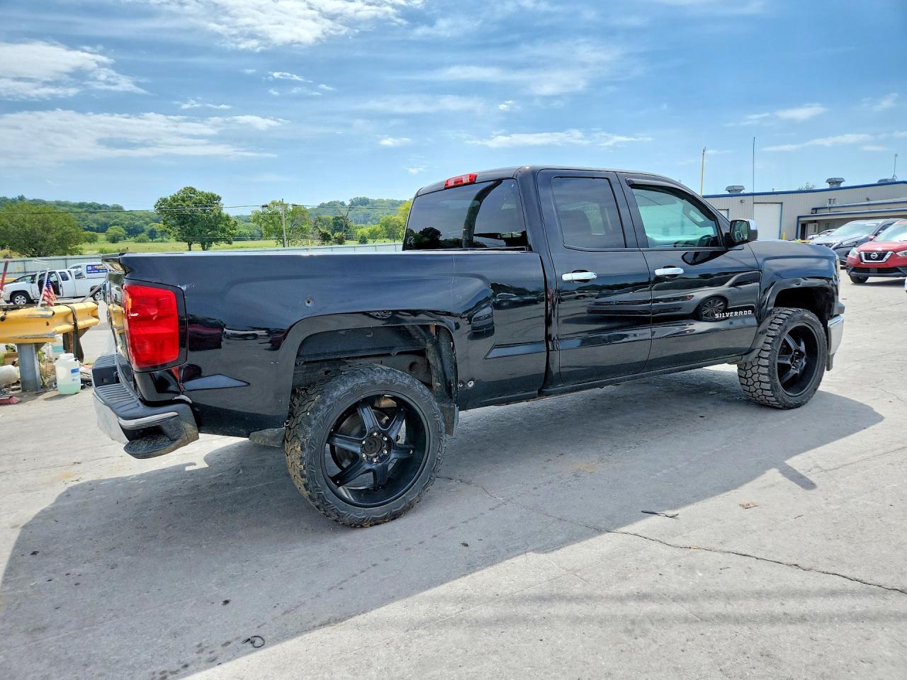 2015 Chevrolet Silverado C1500 Black vin: 1GCRCPEH2FZ186392