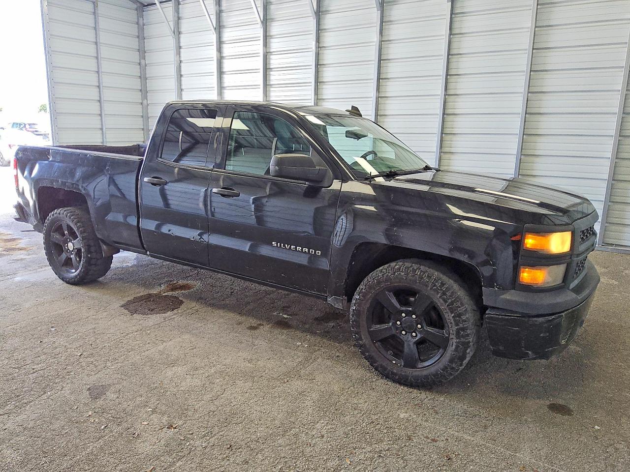 2015 Chevrolet Silverado C1500 Black vin: 1GCRCPEH2FZ373096