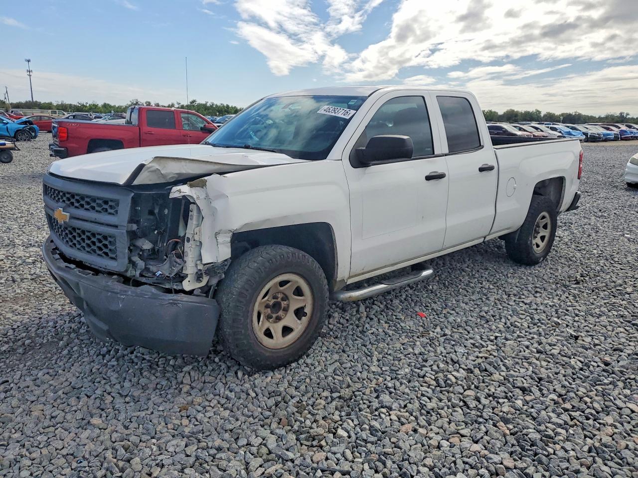 2014 Chevrolet Silverado C1500 White vin: 1GCRCPEH3EZ311561
