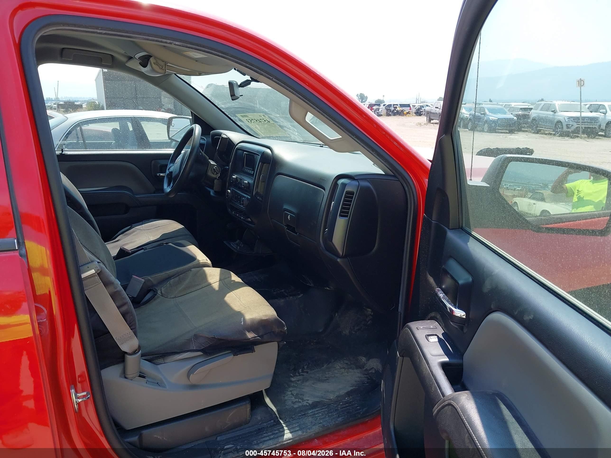 2014 Chevrolet Silverado 1500 Work Truck Красный vin: 1GCRCPEH3EZ316954