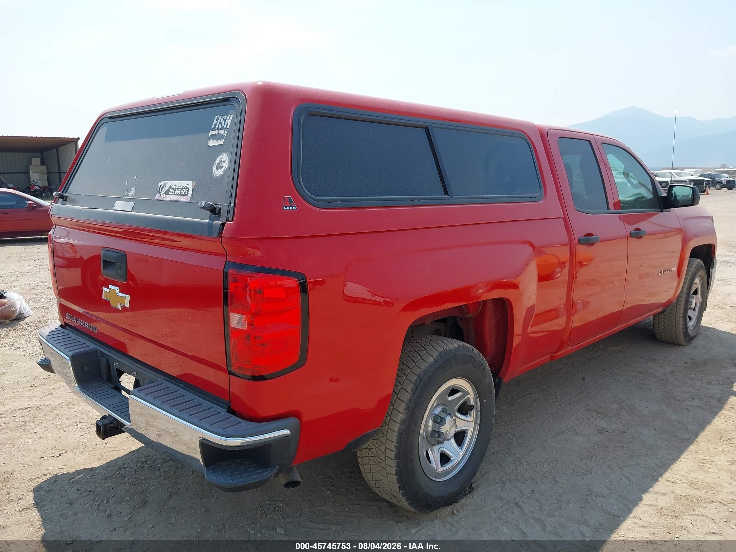 2014 Chevrolet Silverado 1500 Work Truck Красный vin: 1GCRCPEH3EZ316954