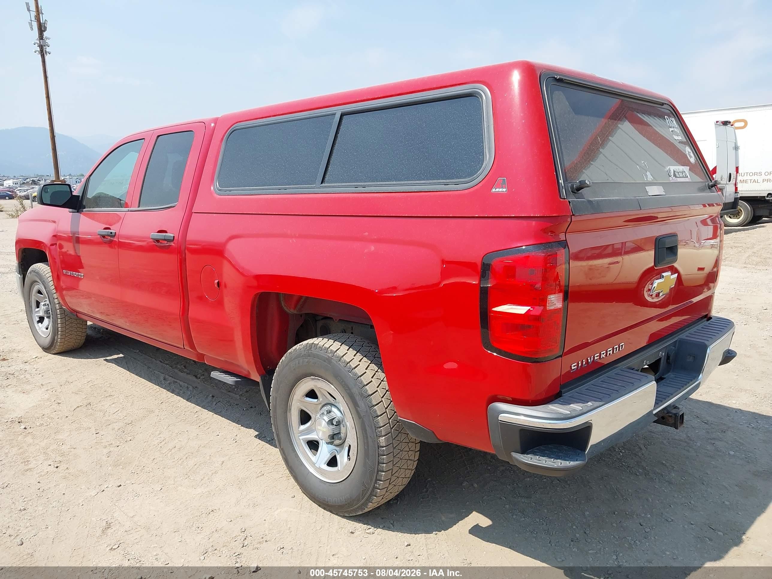 2014 Chevrolet Silverado 1500 Work Truck Красный vin: 1GCRCPEH3EZ316954