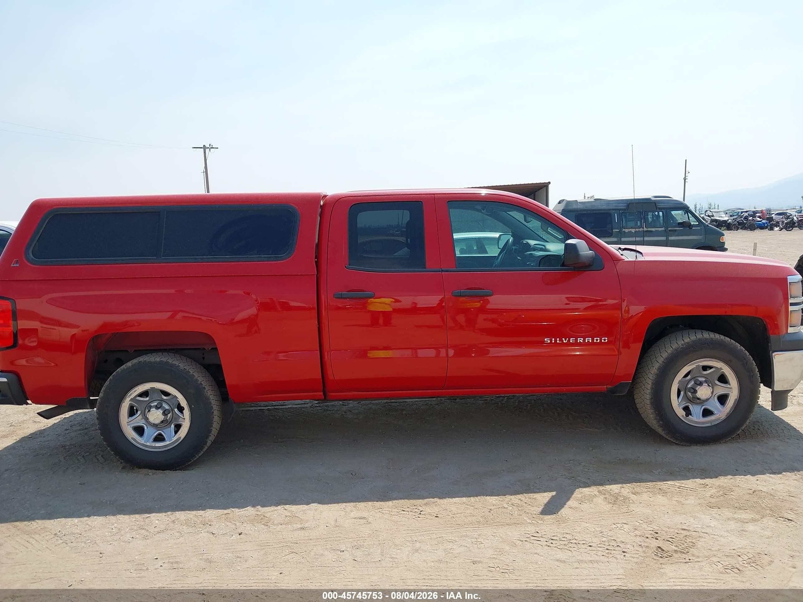 2014 Chevrolet Silverado 1500 Work Truck Красный vin: 1GCRCPEH3EZ316954