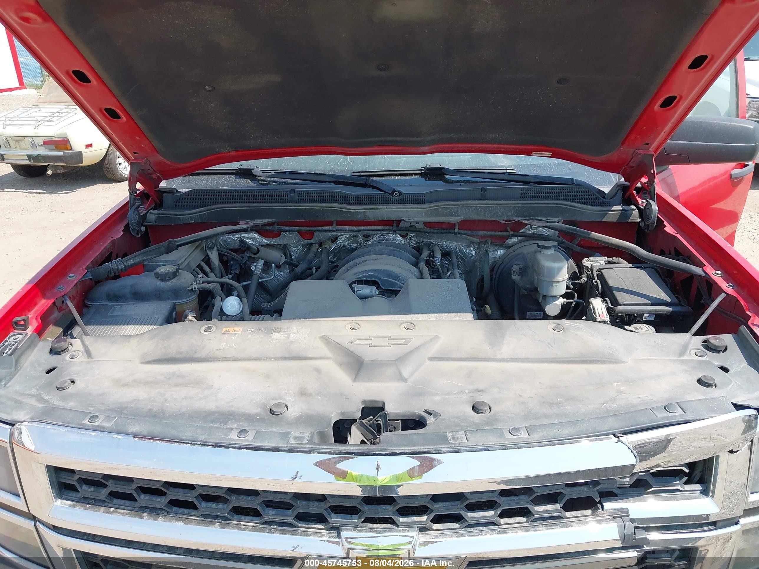 2014 Chevrolet Silverado 1500 Work Truck Красный vin: 1GCRCPEH3EZ316954