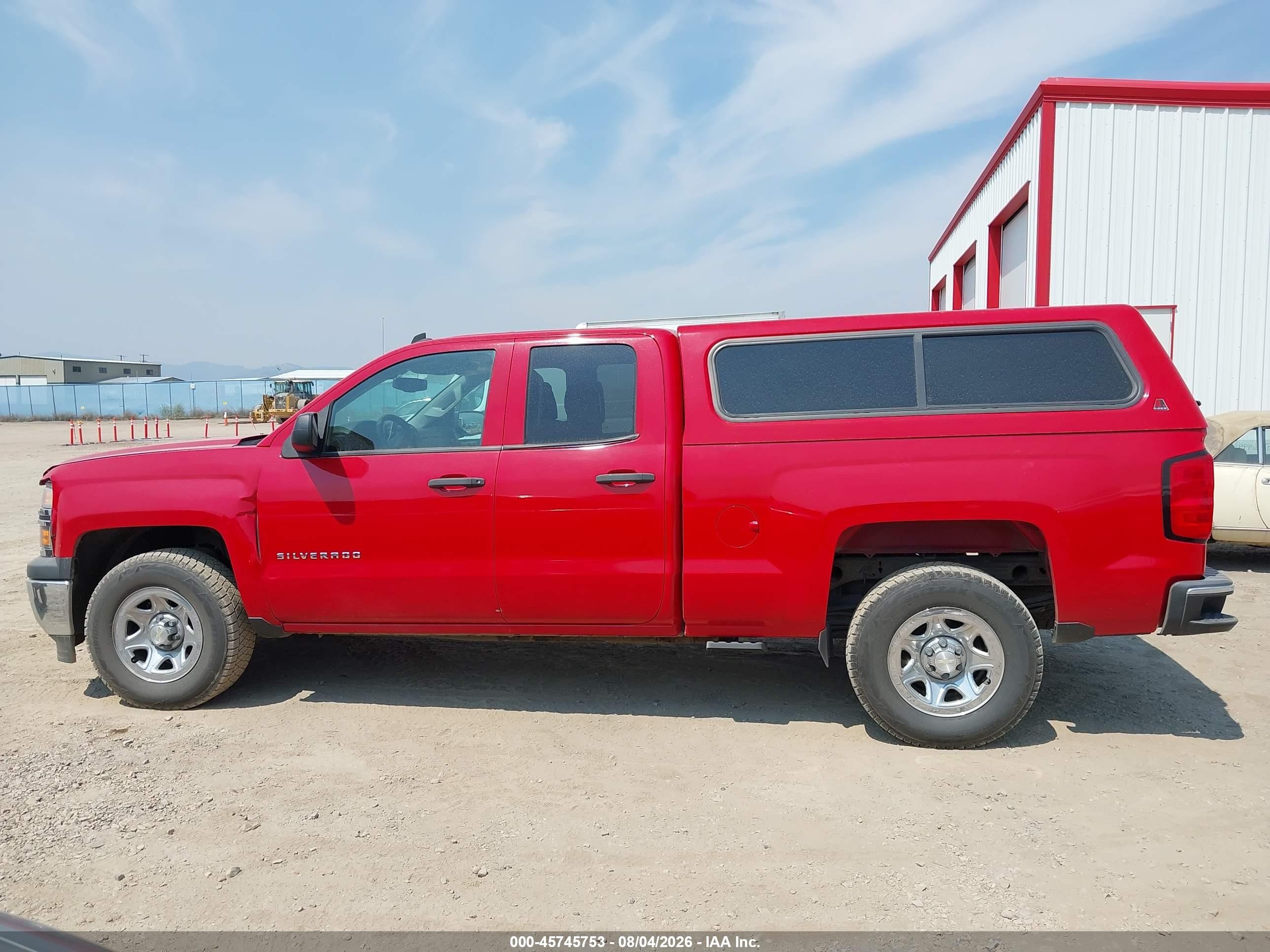 2014 Chevrolet Silverado 1500 Work Truck Красный vin: 1GCRCPEH3EZ316954