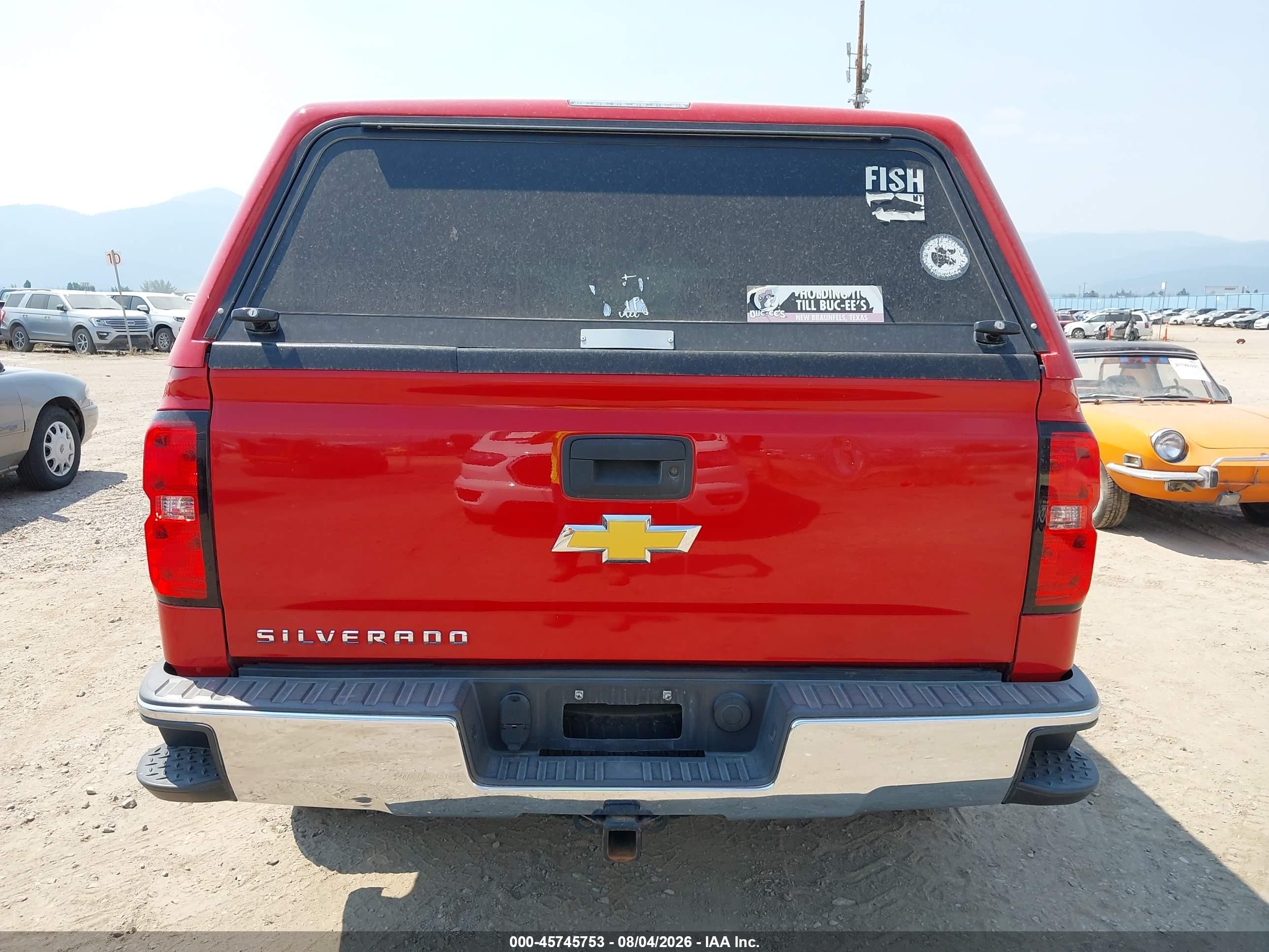 2014 Chevrolet Silverado 1500 Work Truck Красный vin: 1GCRCPEH3EZ316954