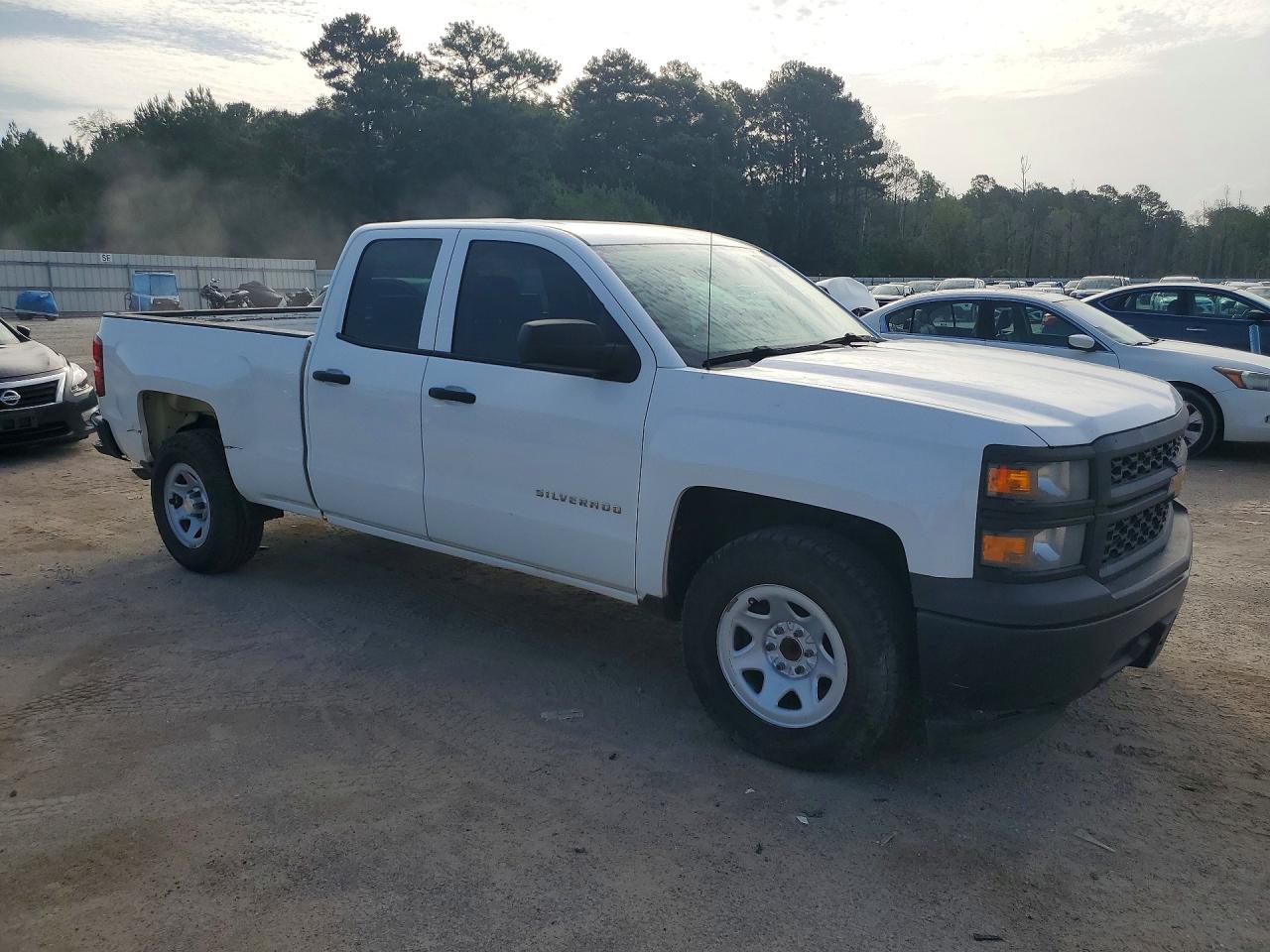 2015 Chevrolet Silverado C1500 White vin: 1GCRCPEH3FZ363502