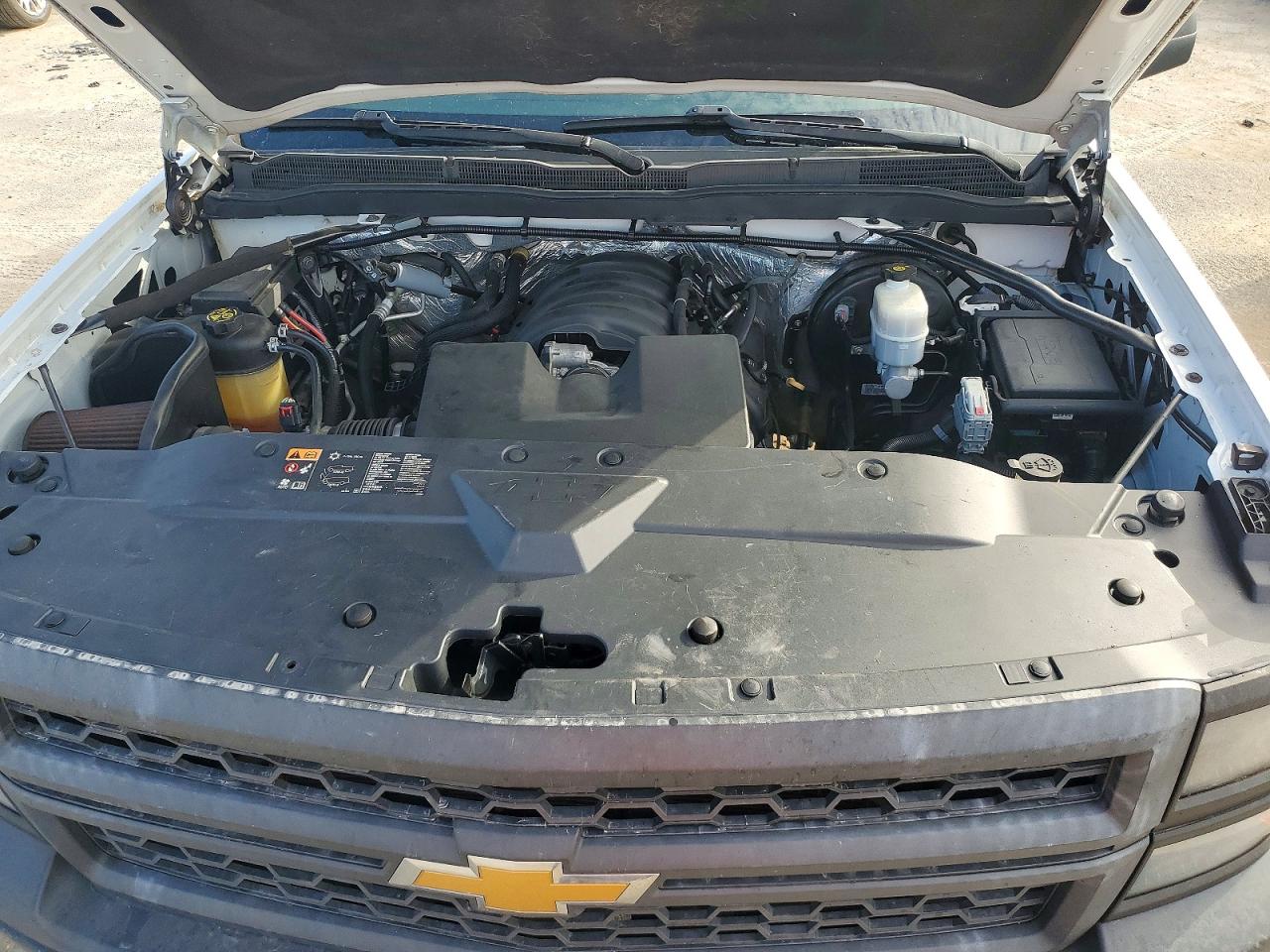2015 Chevrolet Silverado C1500 White vin: 1GCRCPEH3FZ363502