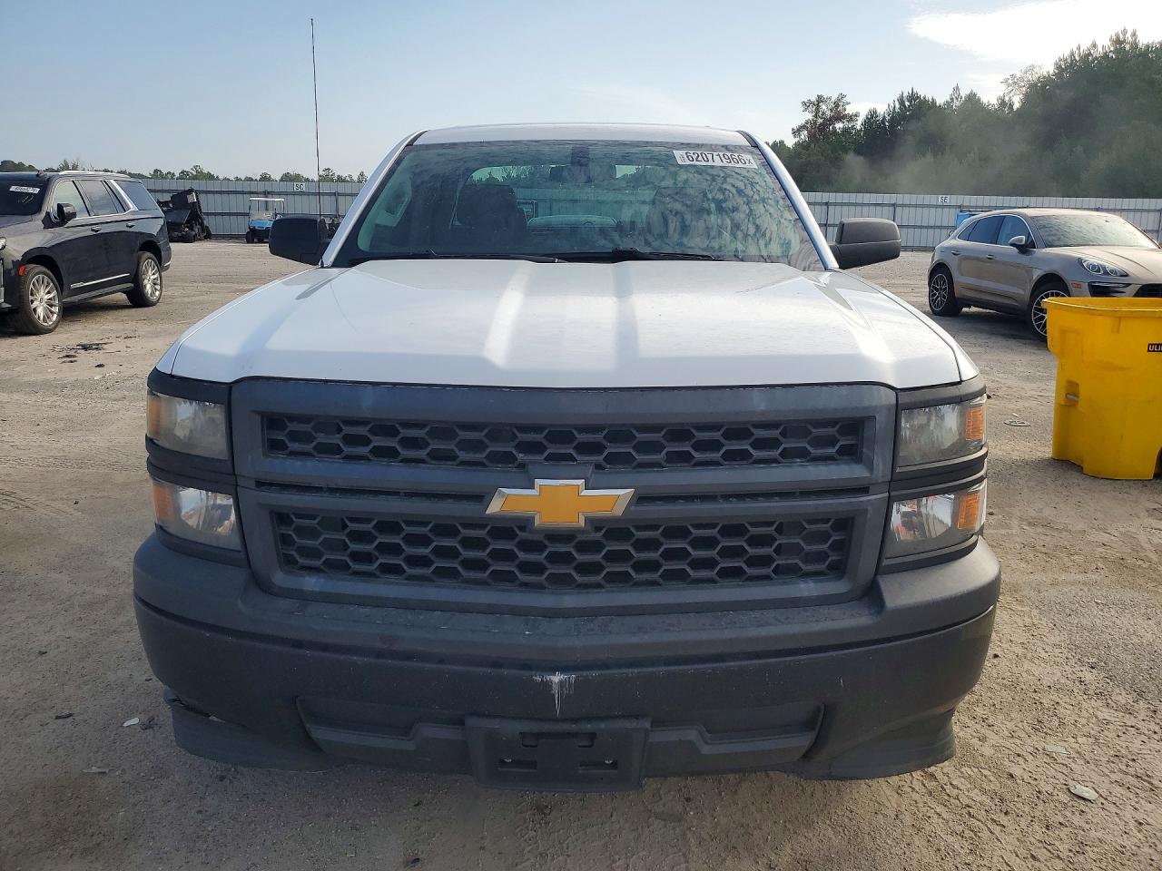 2015 Chevrolet Silverado C1500 White vin: 1GCRCPEH3FZ363502