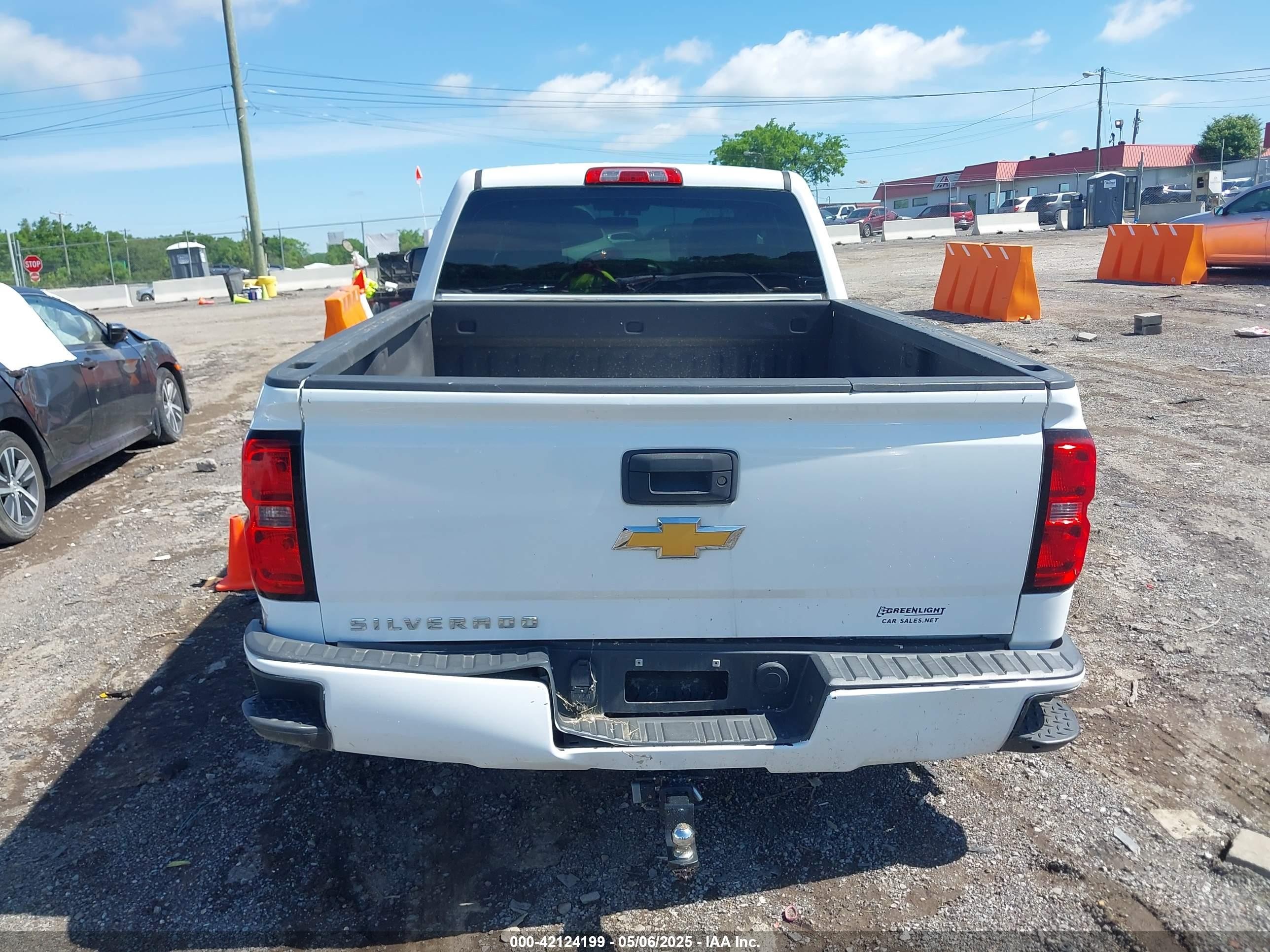 2014 Chevrolet Silverado 1500 Work Truck 1wt White vin: 1GCRCPEH4EZ260524