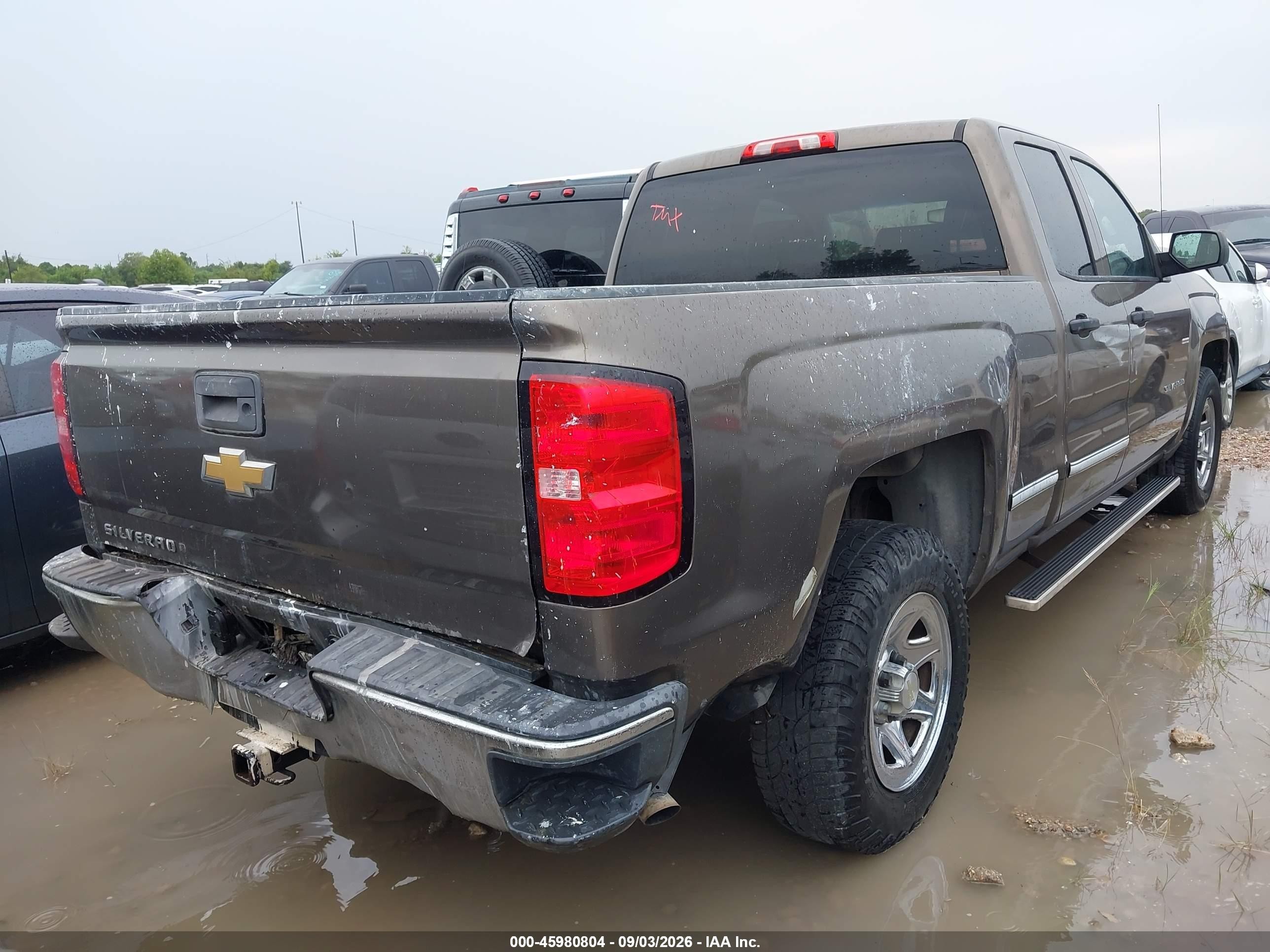 2014 Chevrolet Silverado 1500 Work Truck 2wt Brown vin: 1GCRCPEH4EZ412995