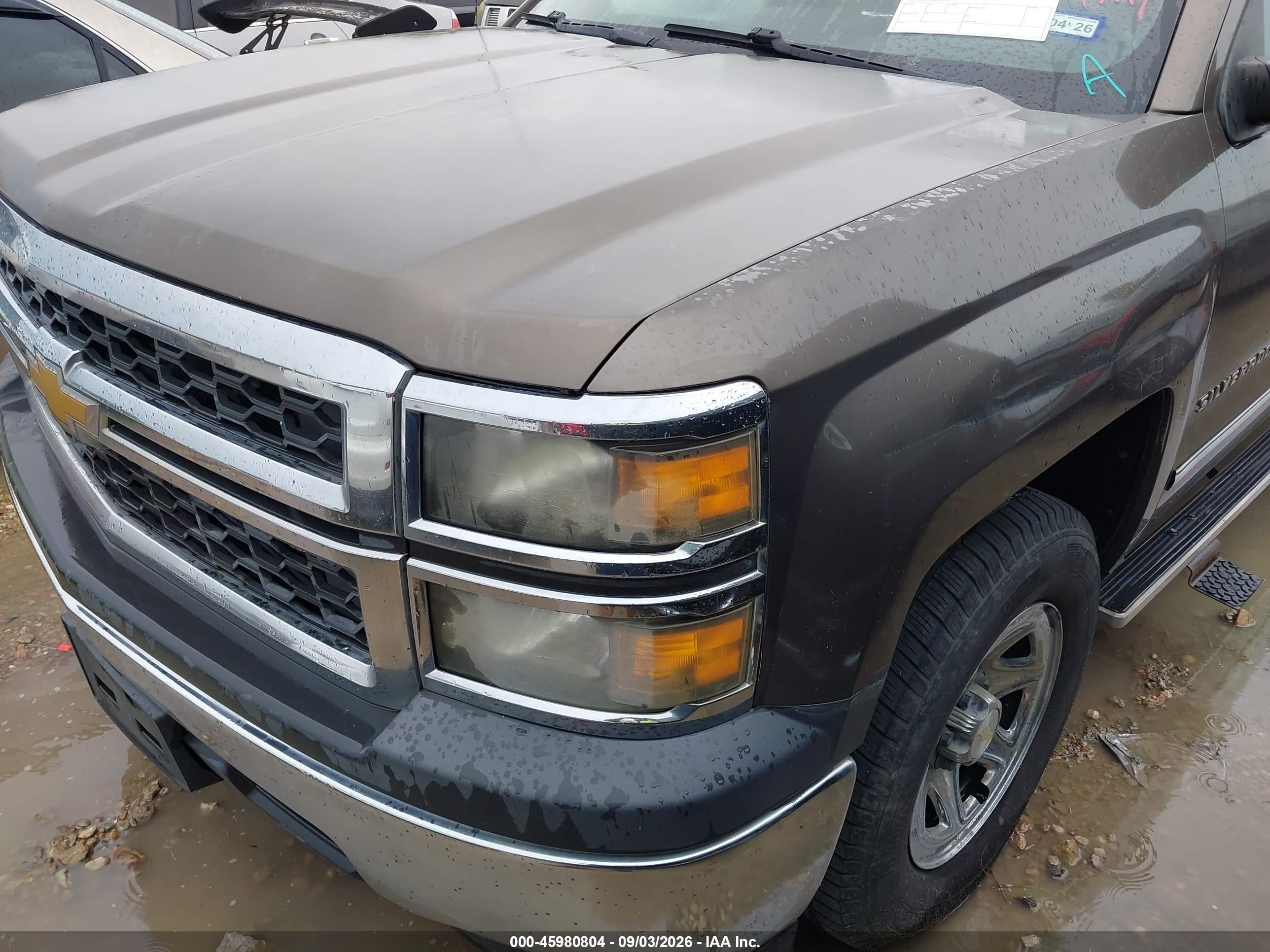 2014 Chevrolet Silverado 1500 Work Truck 2wt Brown vin: 1GCRCPEH4EZ412995