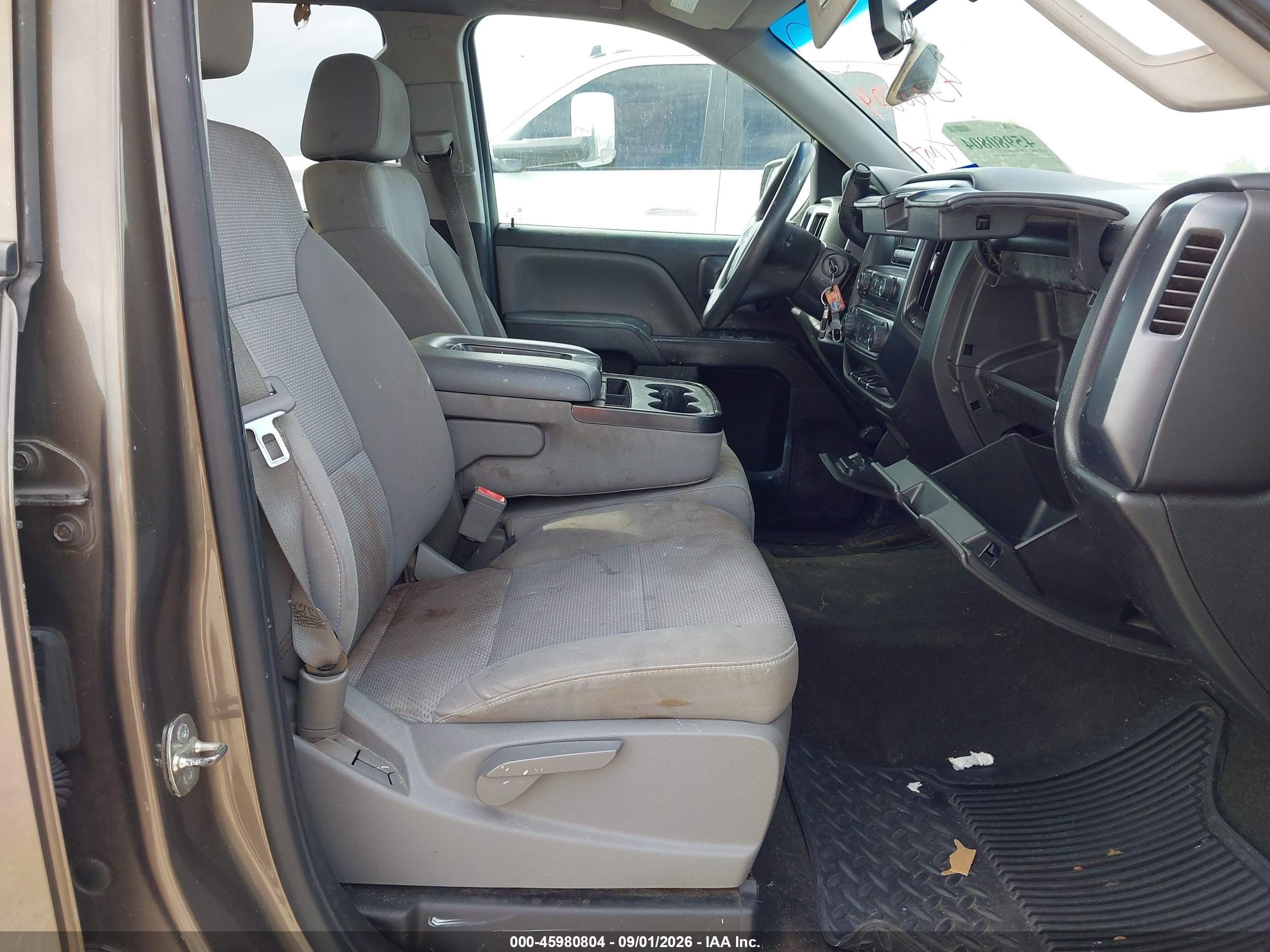 2014 Chevrolet Silverado 1500 Work Truck 2wt Brown vin: 1GCRCPEH4EZ412995