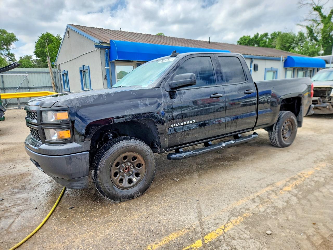 2015 Chevrolet Silverado C1500 Черный vin: 1GCRCPEH4FZ441222