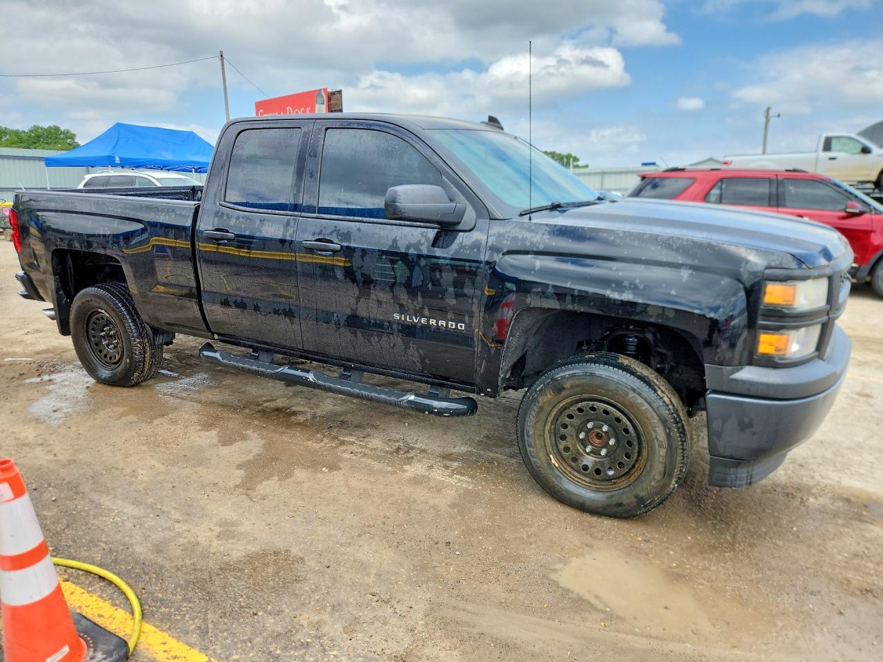 2015 Chevrolet Silverado C1500 Black vin: 1GCRCPEH4FZ441222