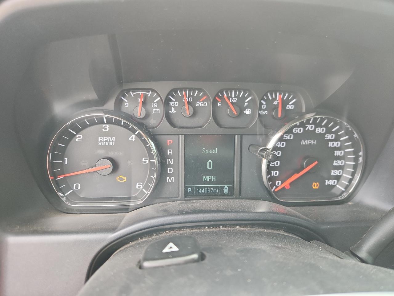 2015 Chevrolet Silverado C1500 Black vin: 1GCRCPEH4FZ441222 Damage: Warning Light - Engine, On, Unacceptable
