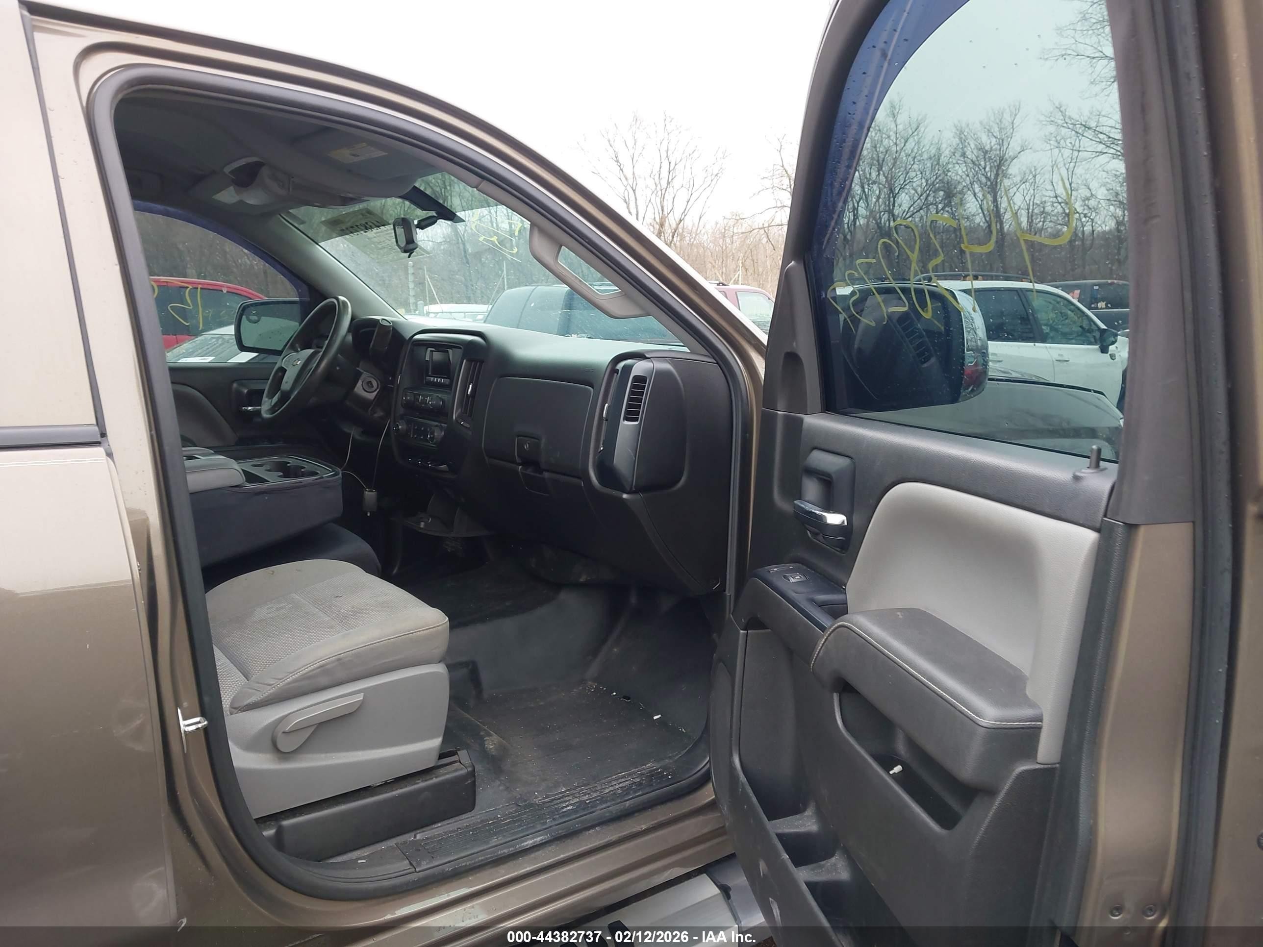 2014 Chevrolet Silverado 1500 Work Truck 2wt Brown vin: 1GCRCPEH5EZ139291