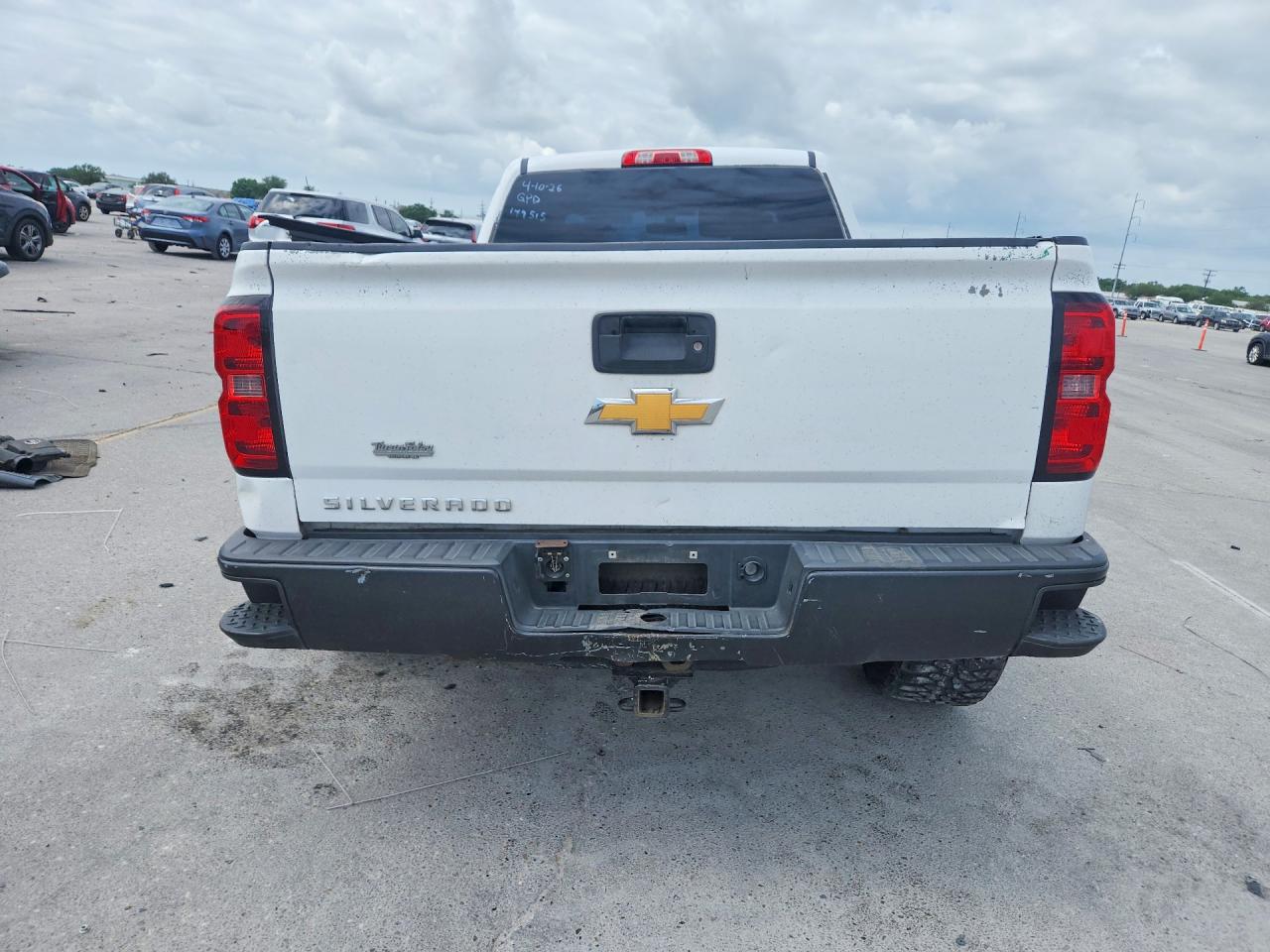 2015 Chevrolet Silverado C1500 White vin: 1GCRCPEH5FZ149515