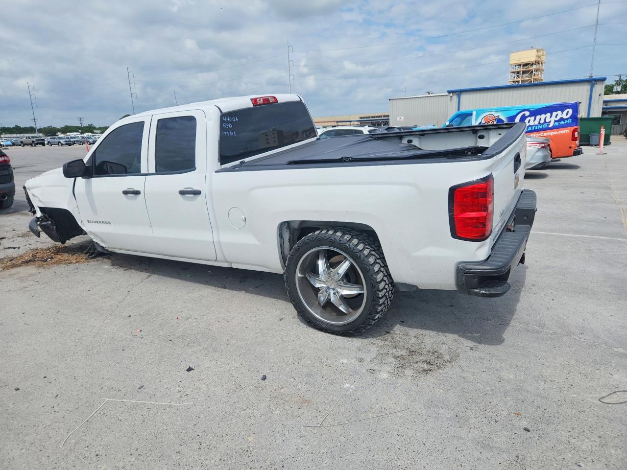 2015 Chevrolet Silverado C1500 White vin: 1GCRCPEH5FZ149515
