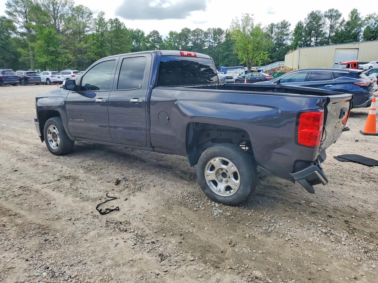 2015 Chevrolet Silverado C1500 Gray vin: 1GCRCPEH5FZ413509