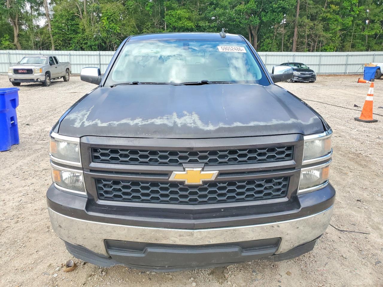 2015 Chevrolet Silverado C1500 Gray vin: 1GCRCPEH5FZ413509