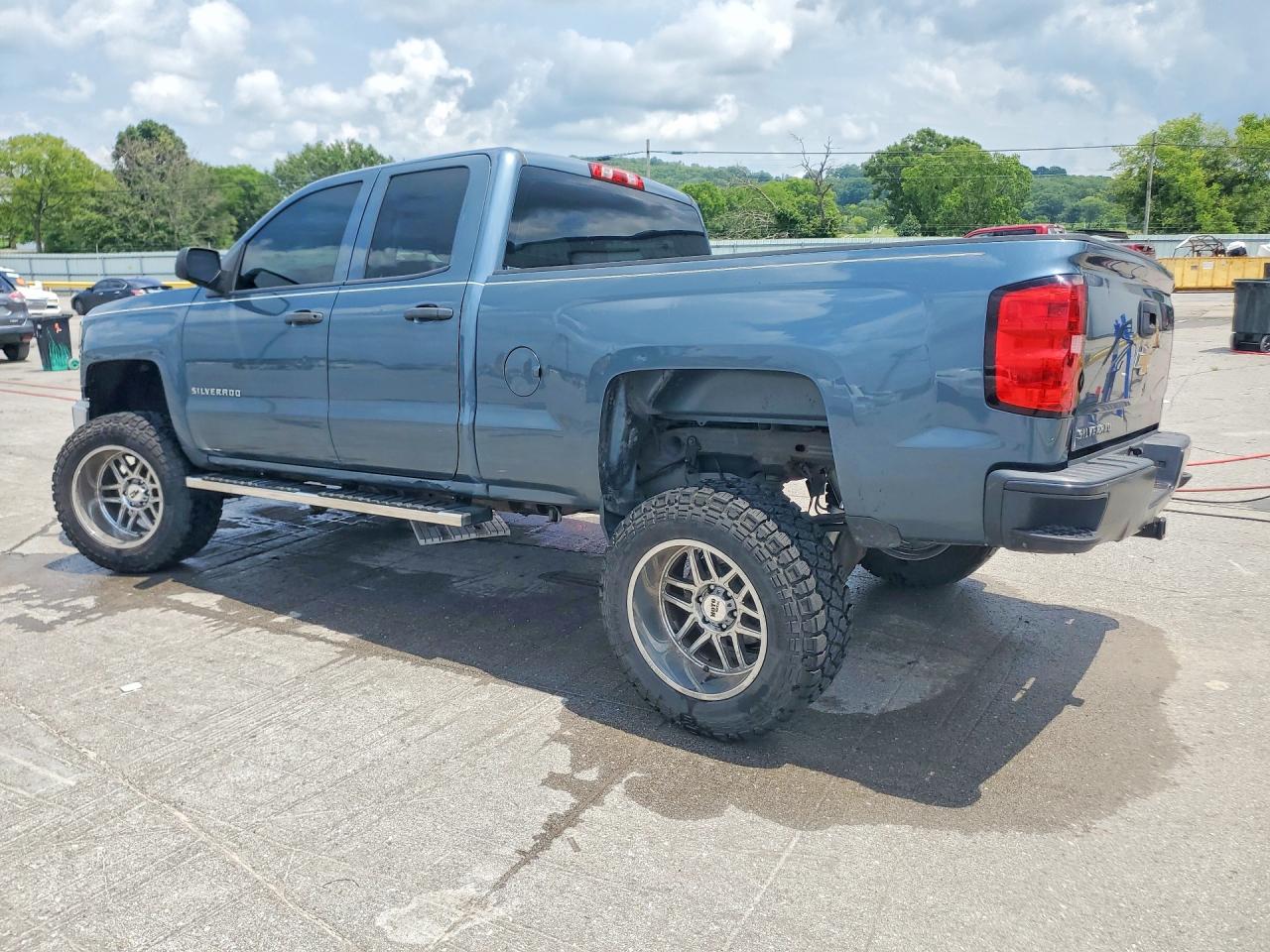 2014 Chevrolet Silverado C1500 Blue vin: 1GCRCPEH6EZ107966
