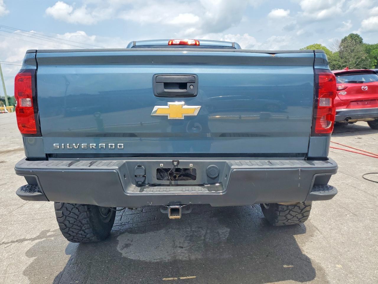 2014 Chevrolet Silverado C1500 Blue vin: 1GCRCPEH6EZ107966