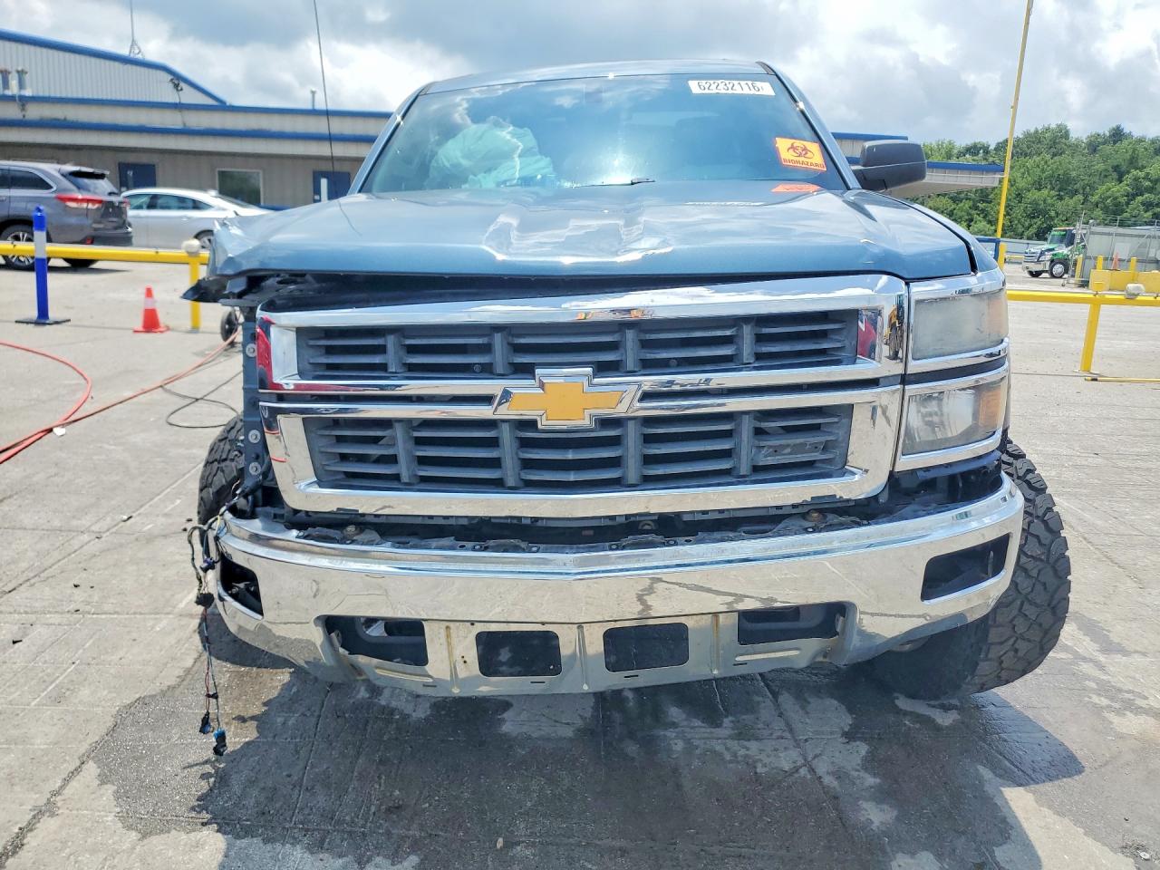 2014 Chevrolet Silverado C1500 Blue vin: 1GCRCPEH6EZ107966
