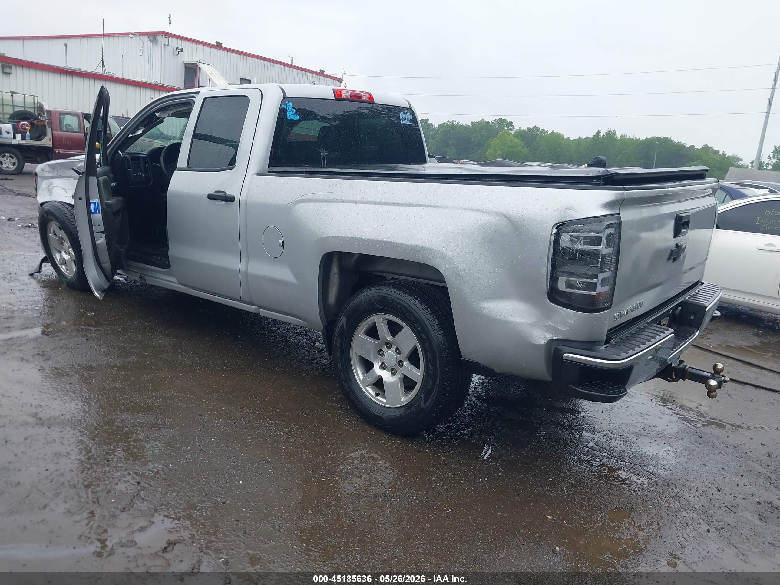 2014 Chevrolet Silverado 1500 Work Truck 1wt Gray vin: 1GCRCPEH6EZ373262