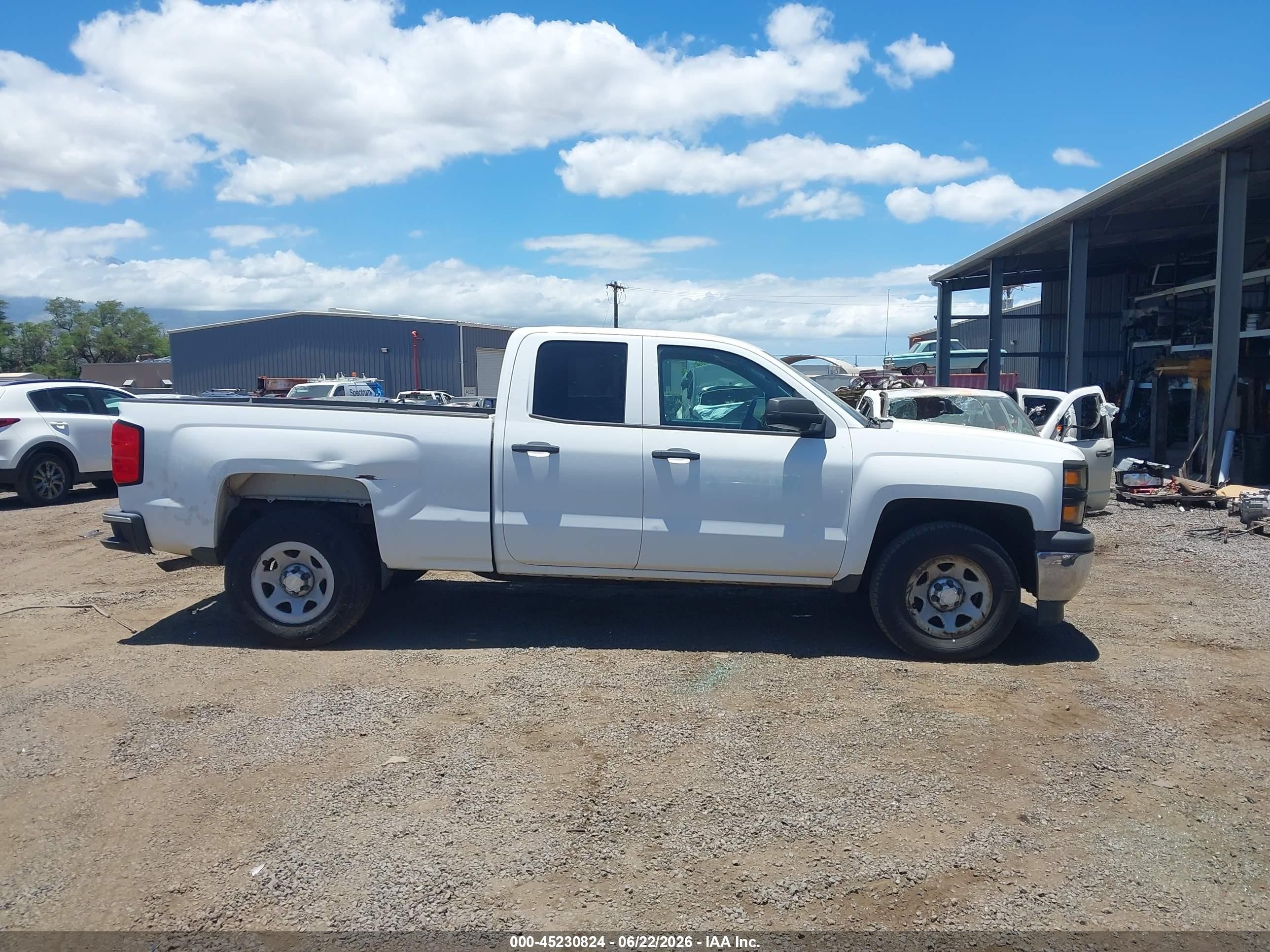 2015 Chevrolet Silverado 1500 Wt Белый vin: 1GCRCPEH6FZ234119