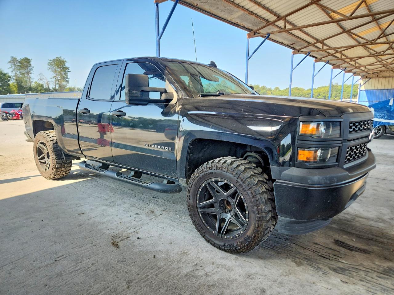 2015 Chevrolet Silverado C1500 Black vin: 1GCRCPEH6FZ322748
