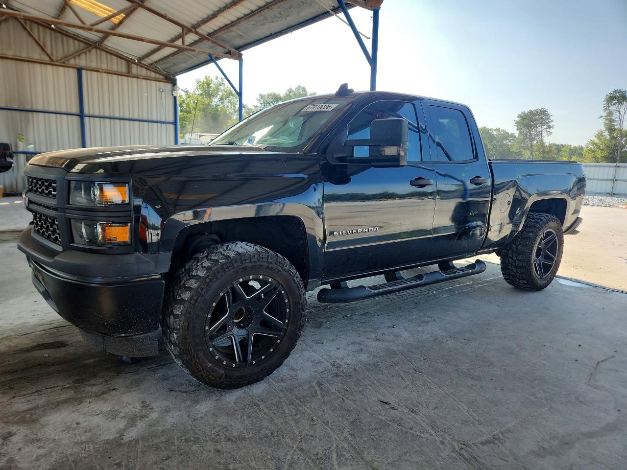 2015 Chevrolet Silverado C1500 Black vin: 1GCRCPEH6FZ322748